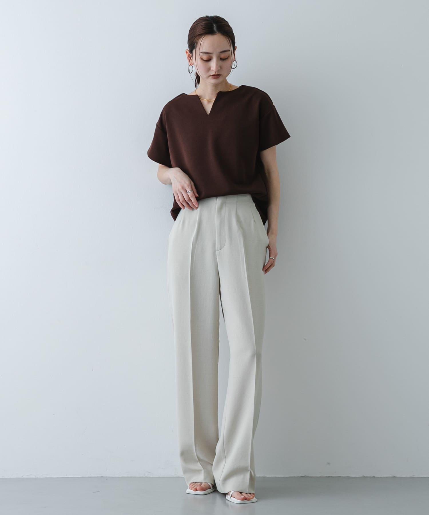 身長：169cm サイズ：one