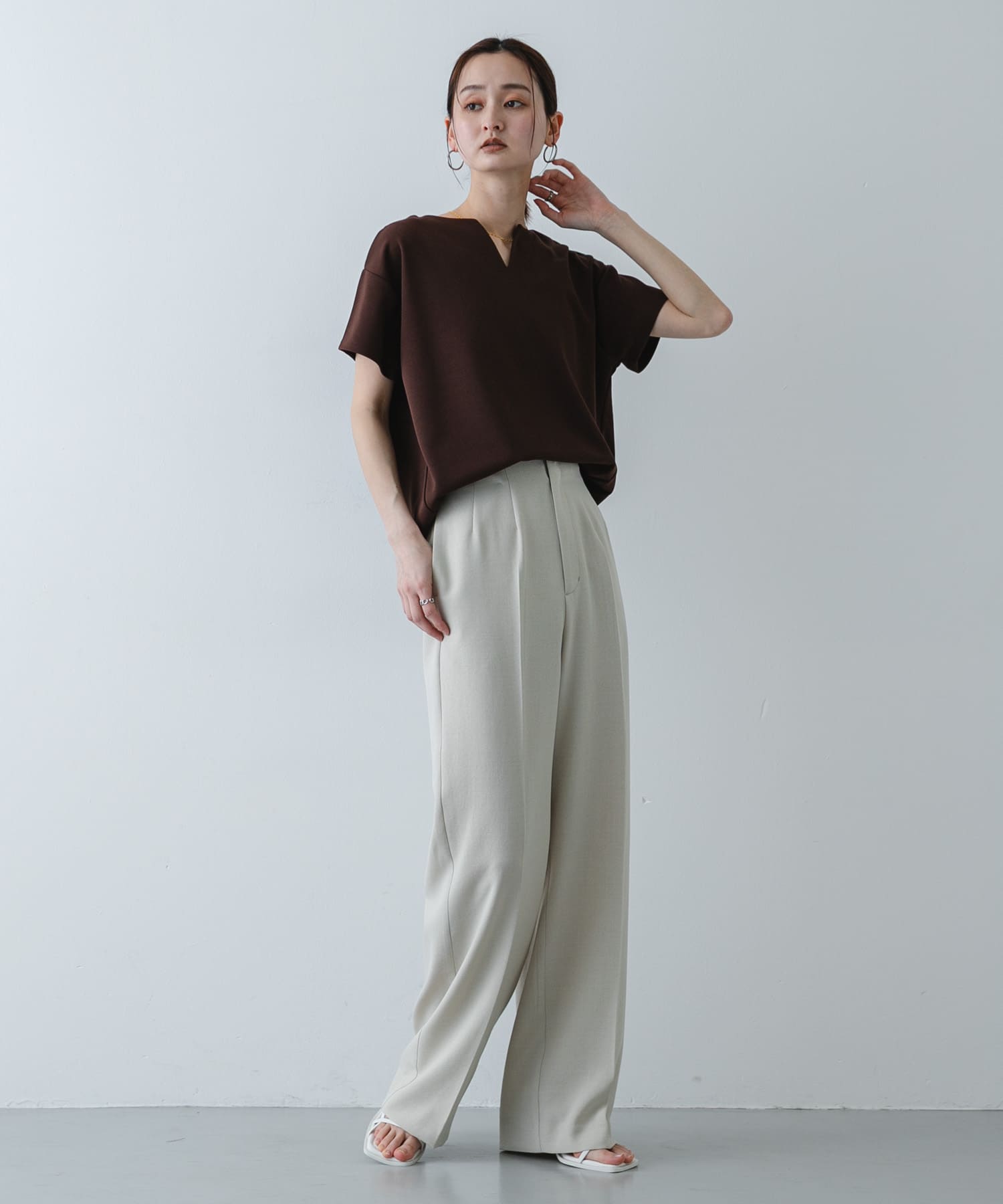身長：169cm サイズ：one