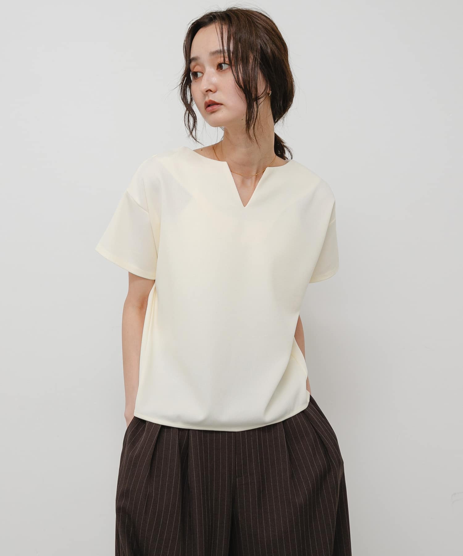 身長：169cm サイズ：one