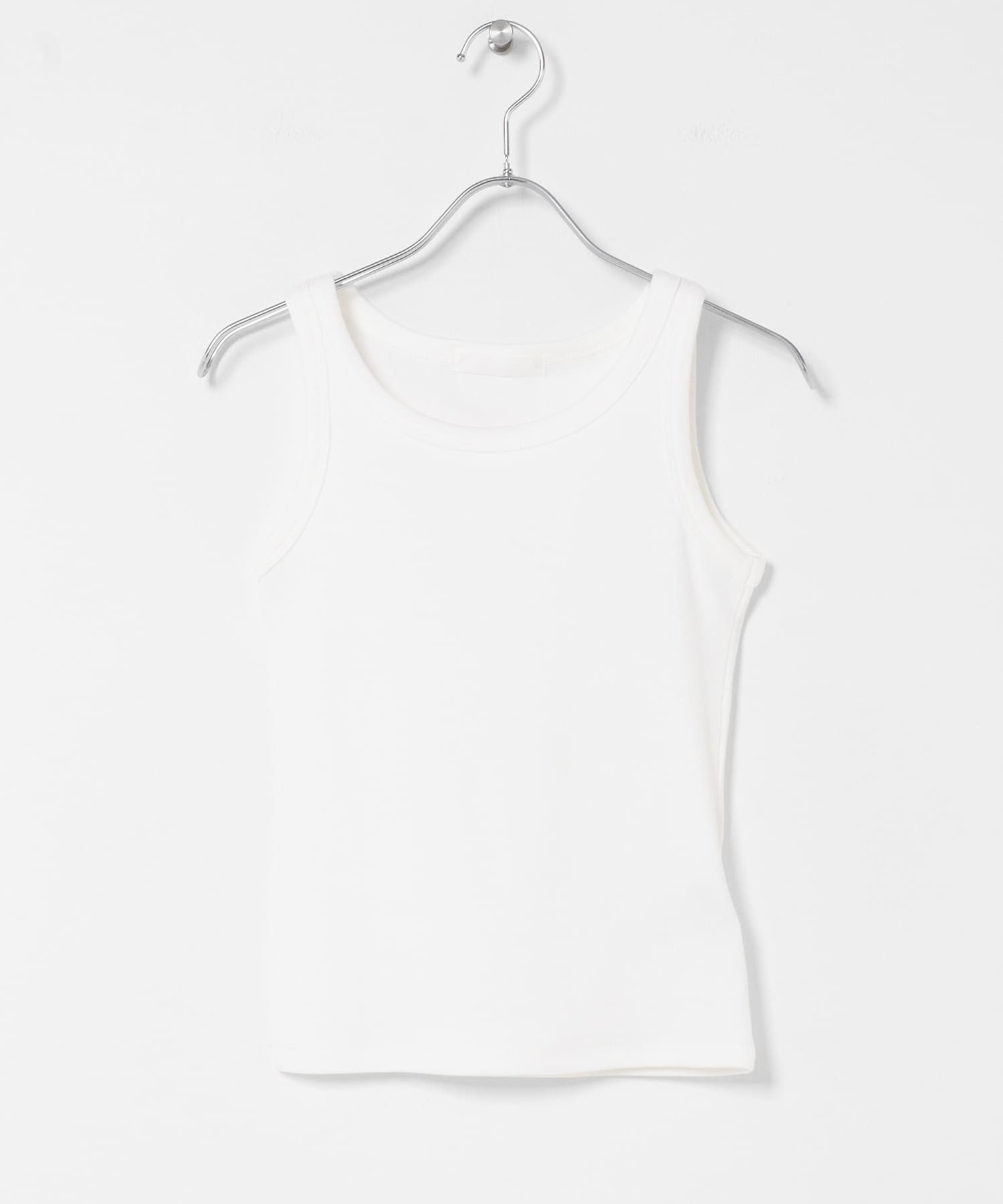 ソフトリブタンクトップ OFF WHITE One