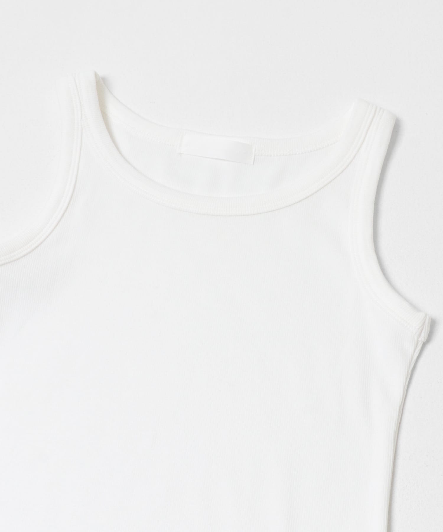 ソフトリブタンクトップ OFF WHITE One
