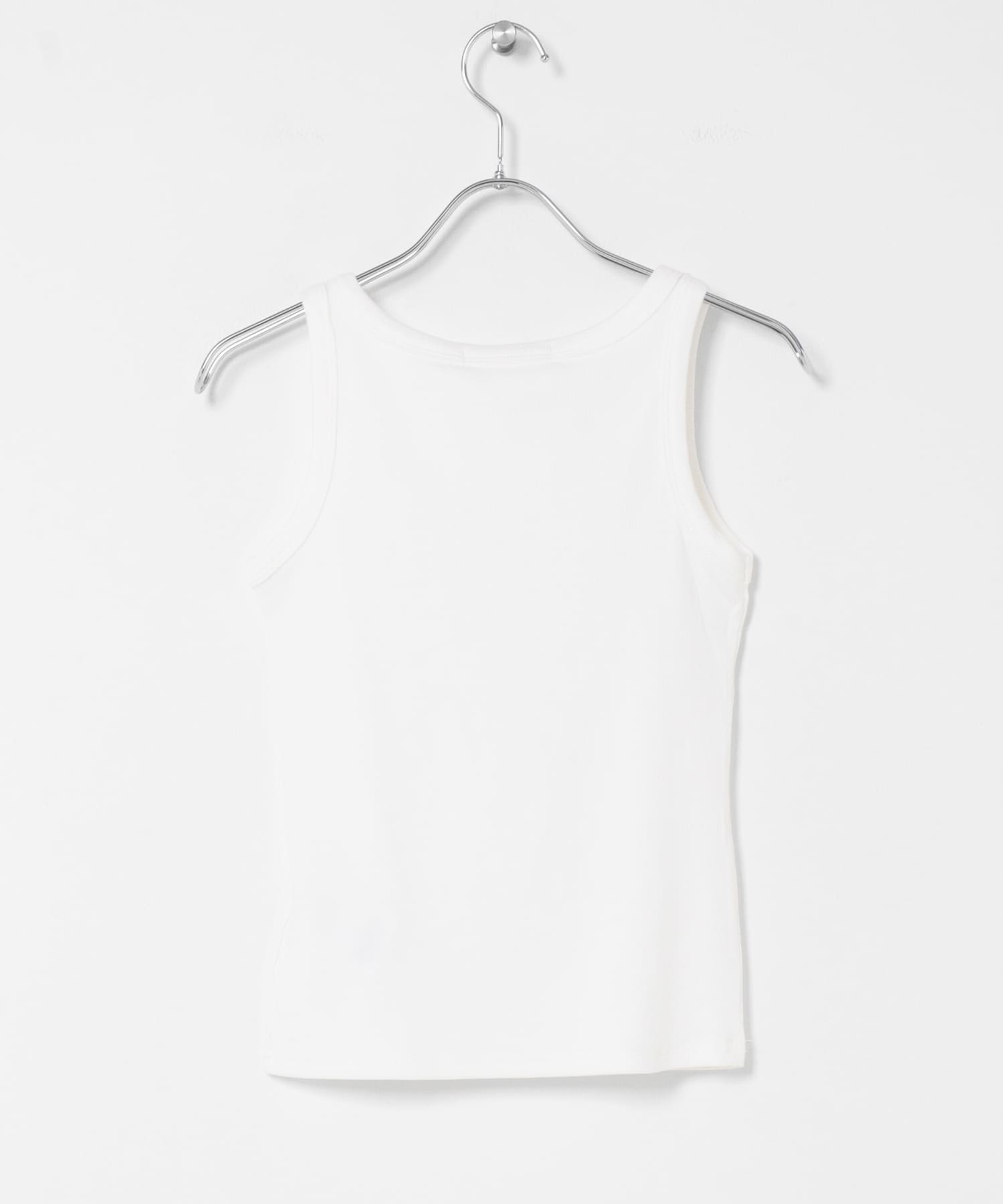 ソフトリブタンクトップ OFF WHITE One