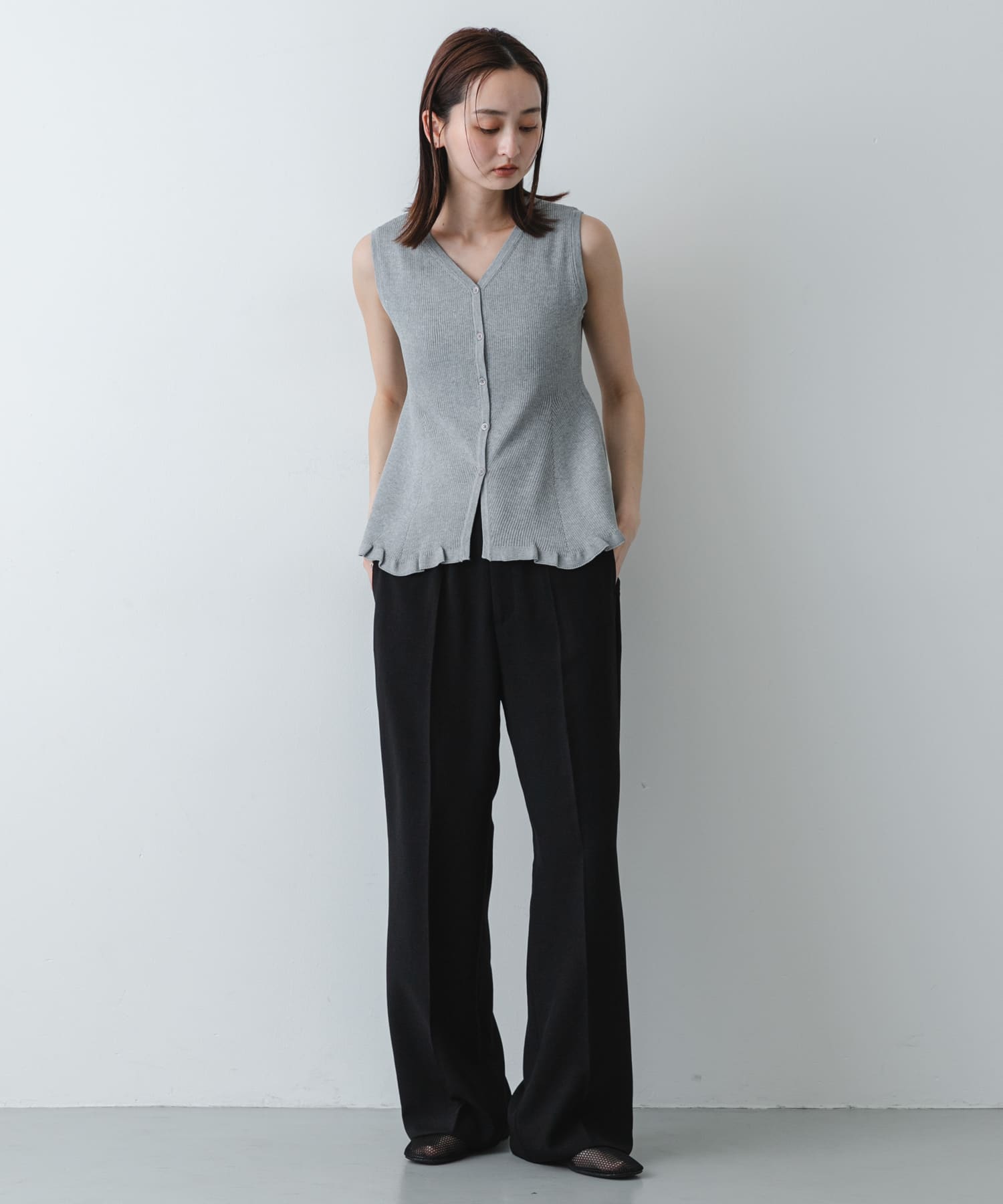 身長：169cm サイズ：one