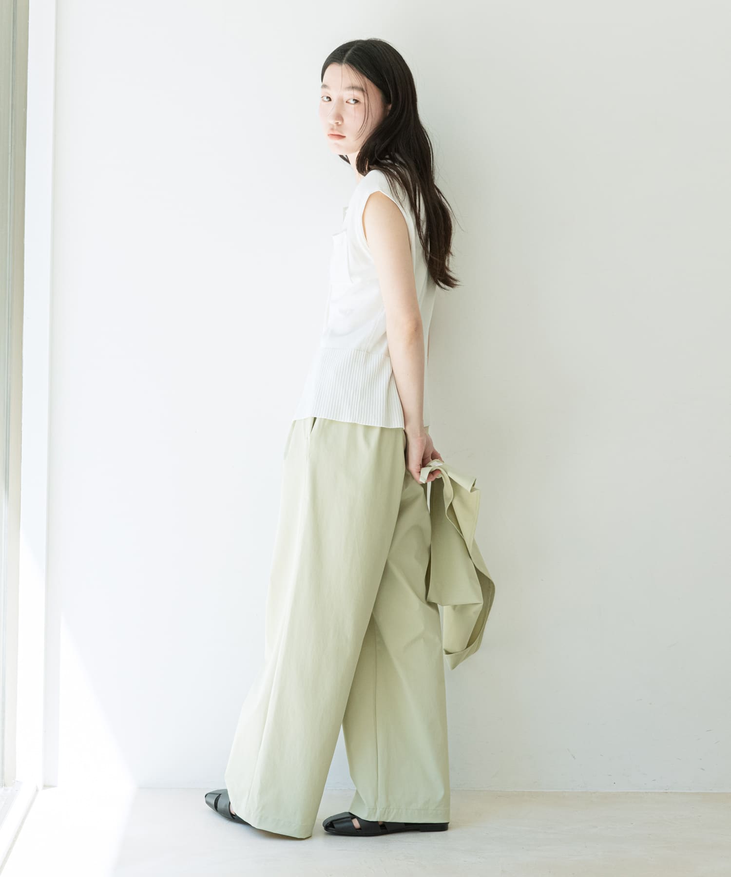 身長：162cm サイズ：one