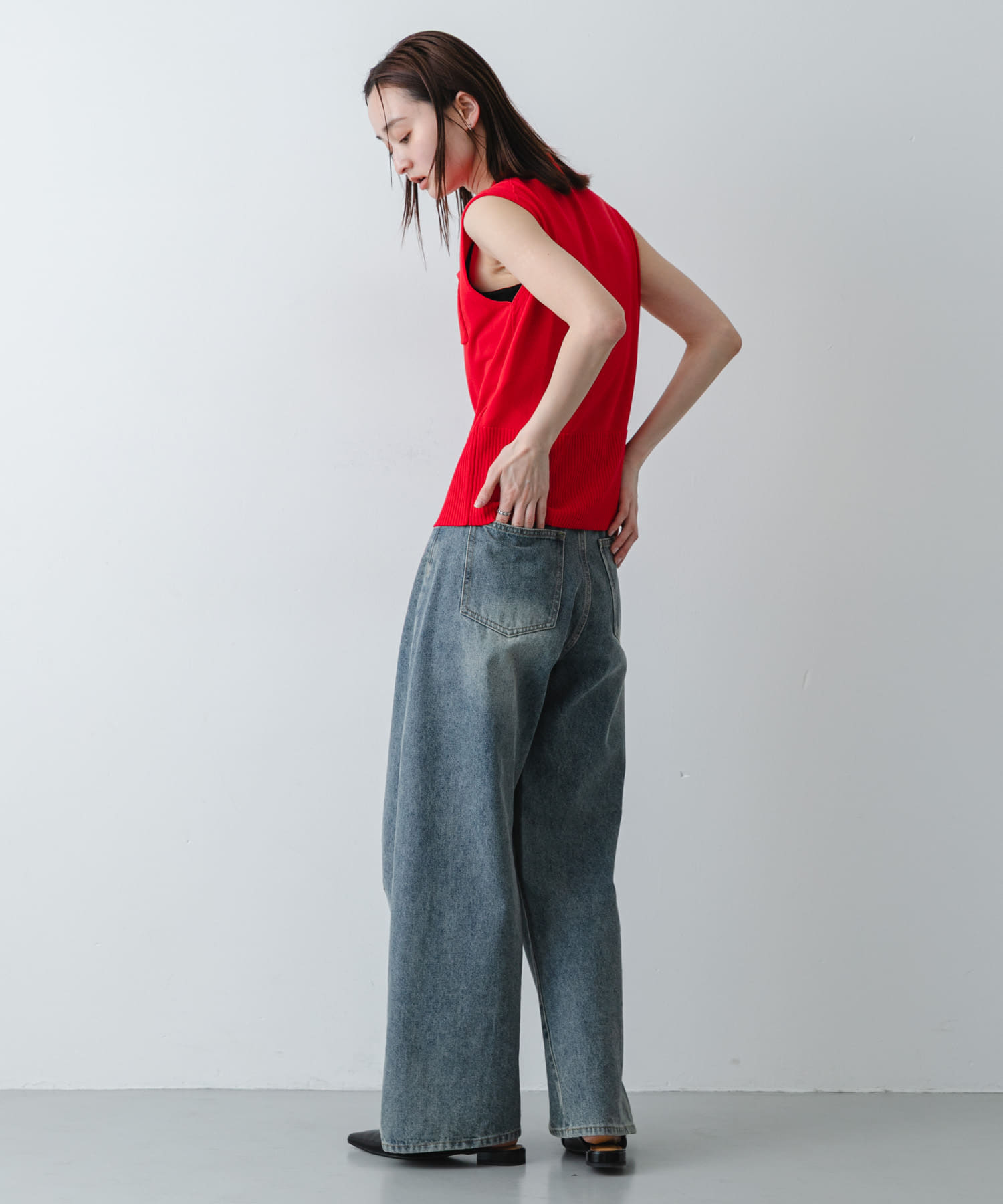 身長：169cm サイズ：one