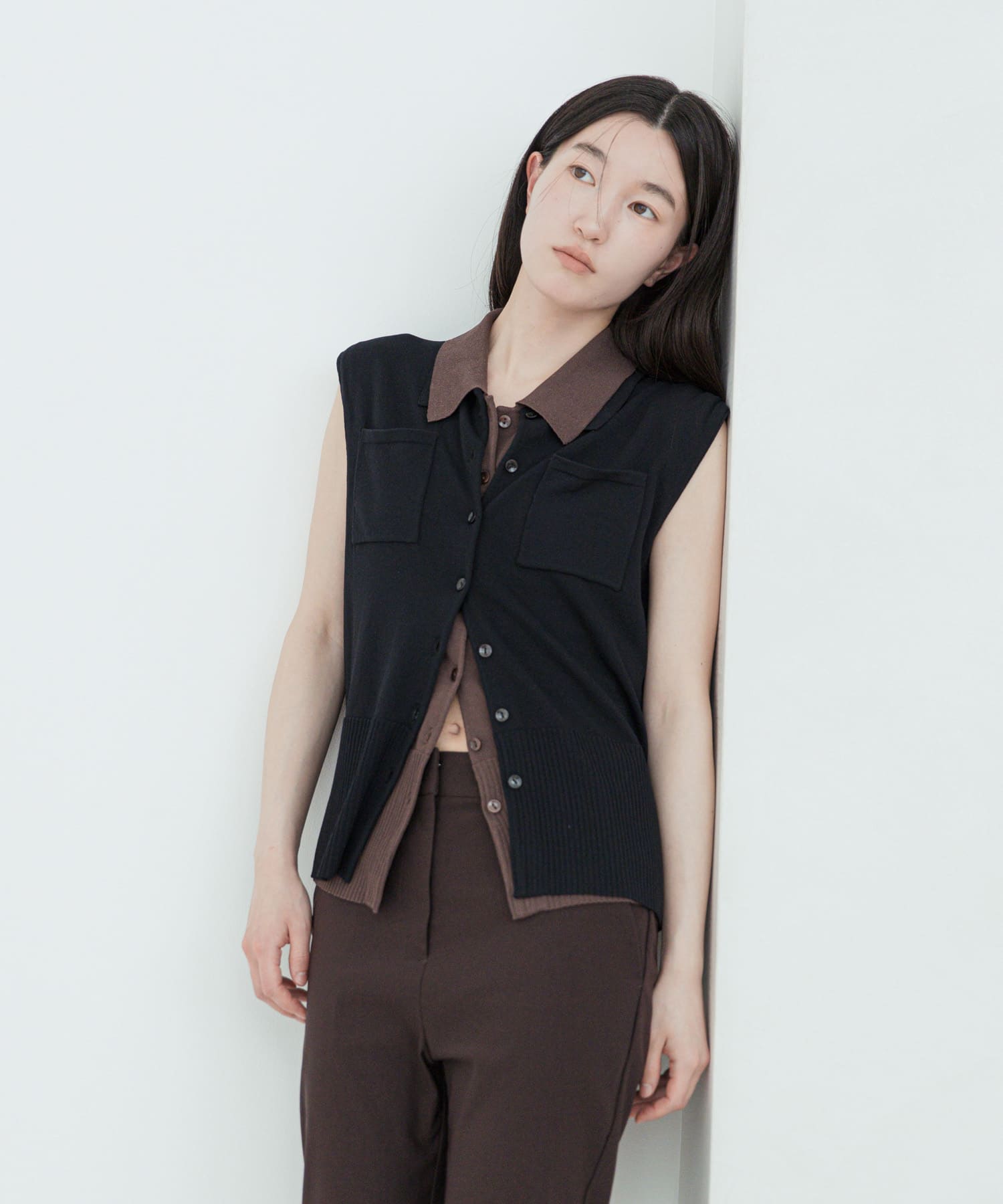 身長：162cm サイズ：one