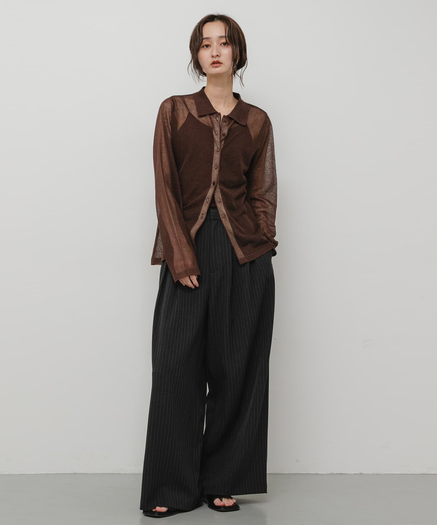 身長：169cm サイズ：one