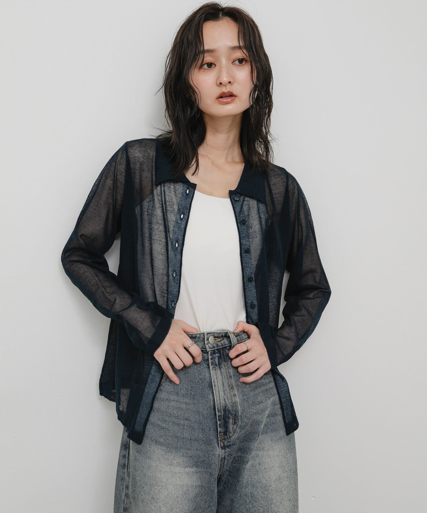 身長：169cm サイズ：one