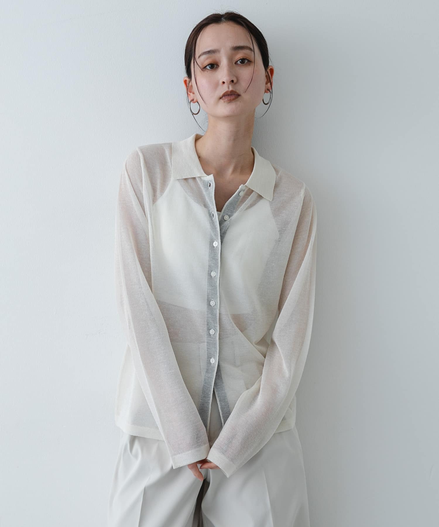 身長：169cm サイズ：one