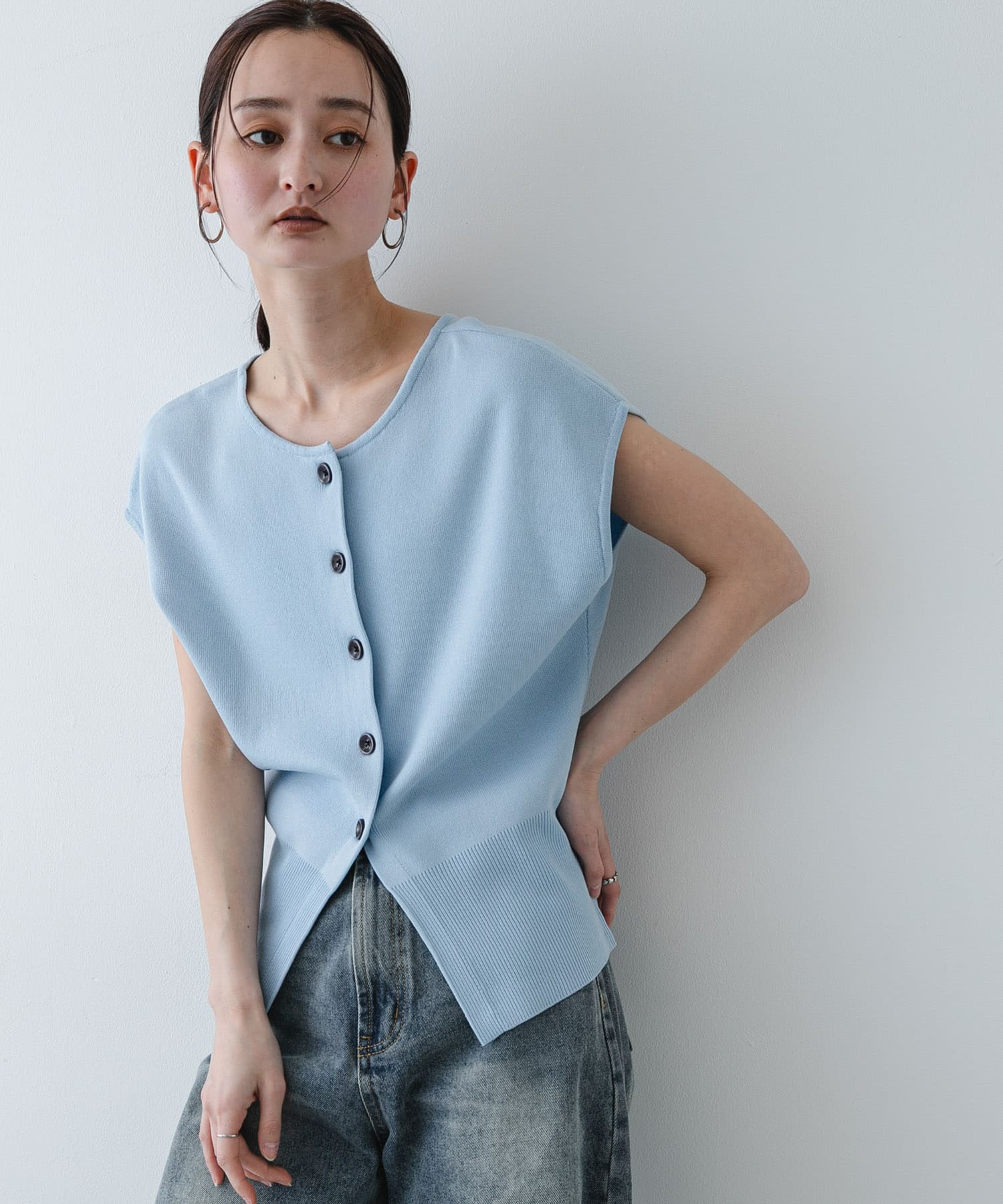 身長：169cm サイズ：one