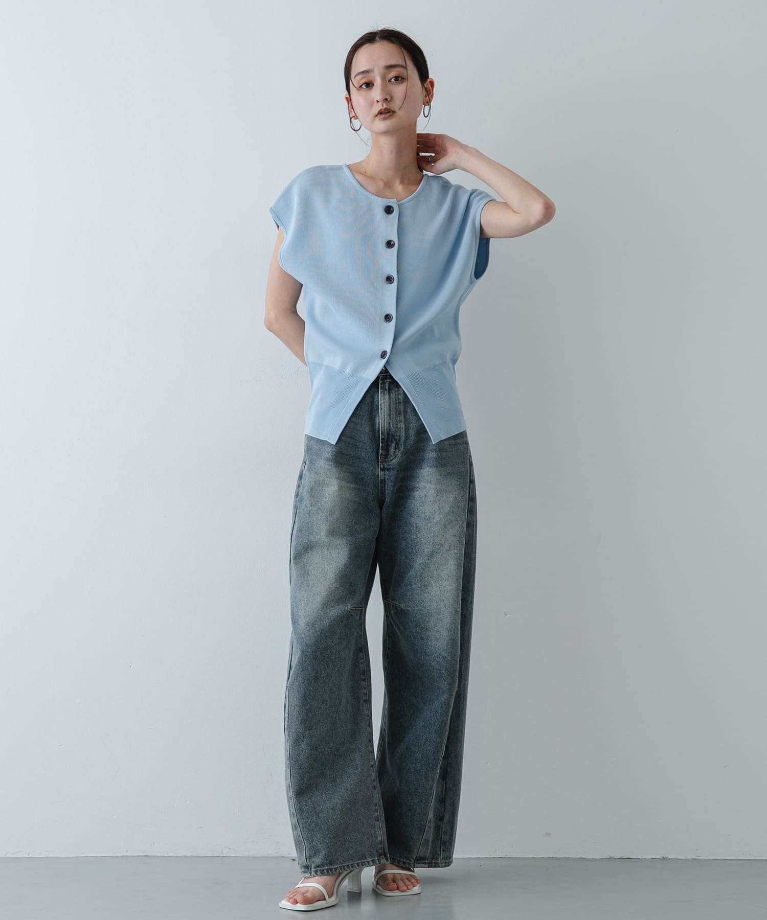 身長：169cm サイズ：one