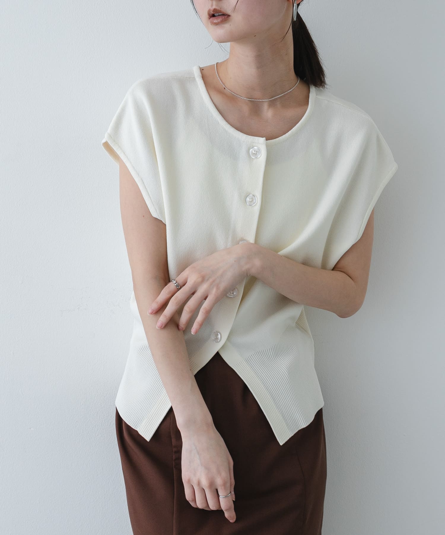 身長：169cm サイズ：one