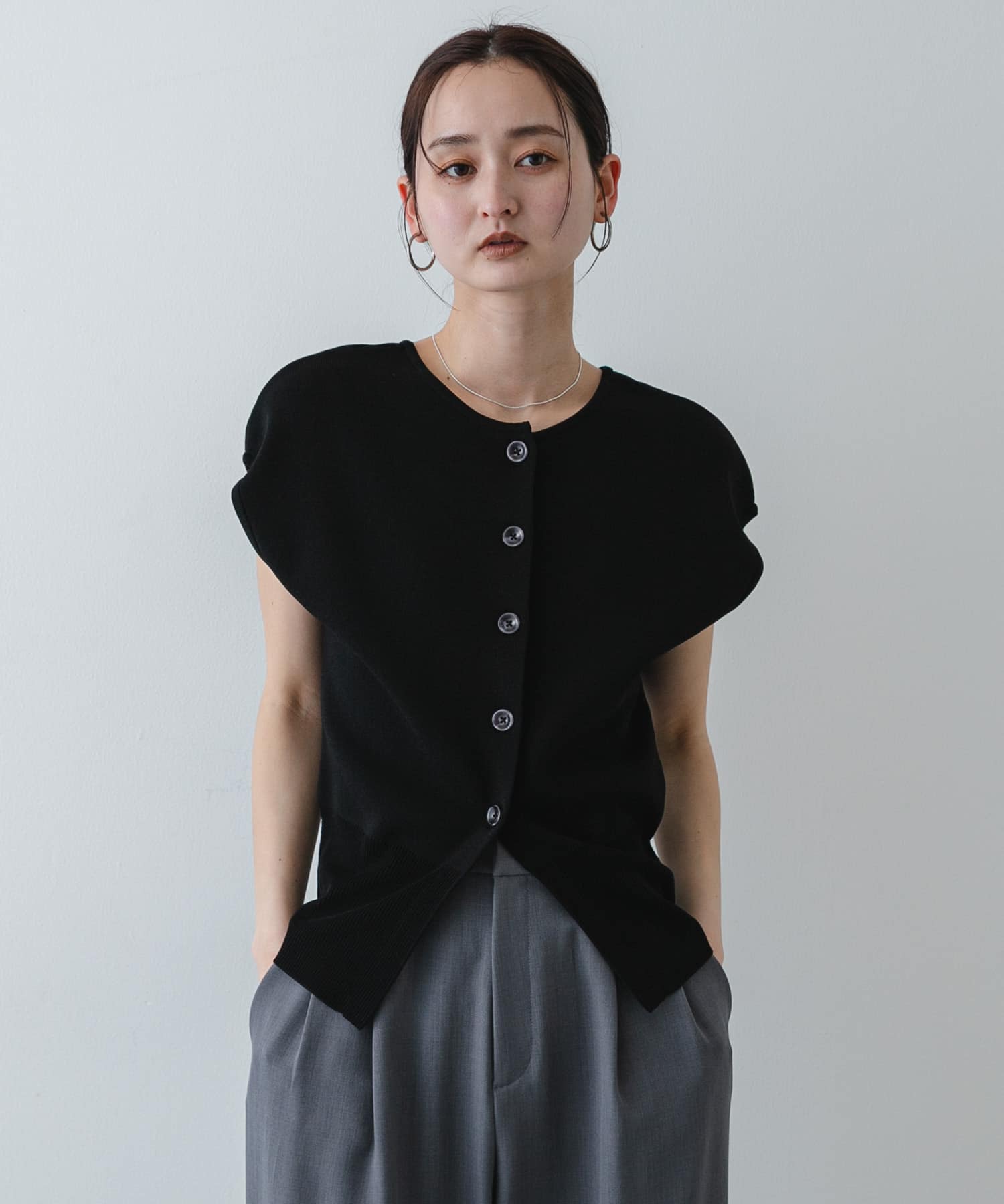 身長：169cm サイズ：one