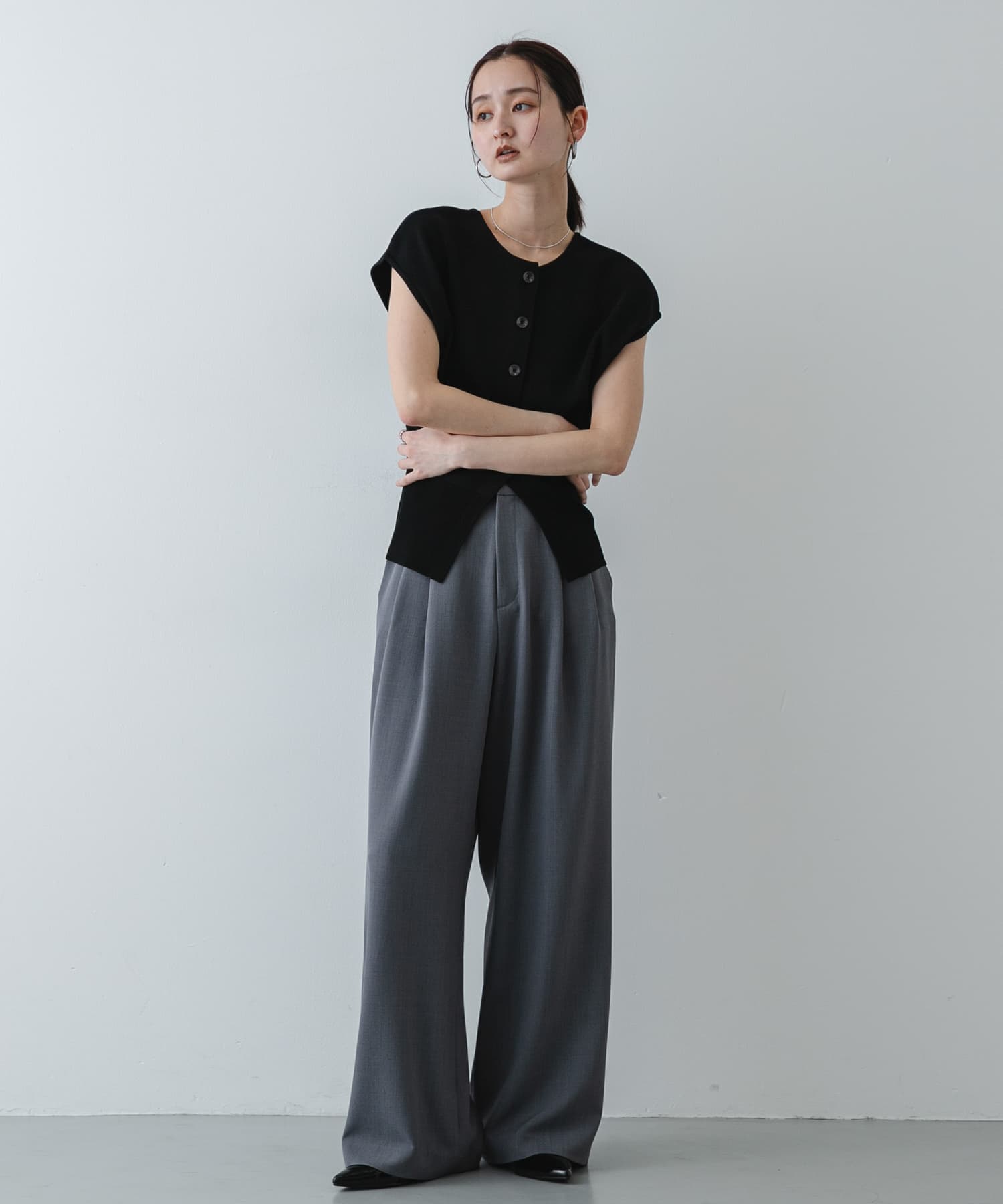 身長：169cm サイズ：one