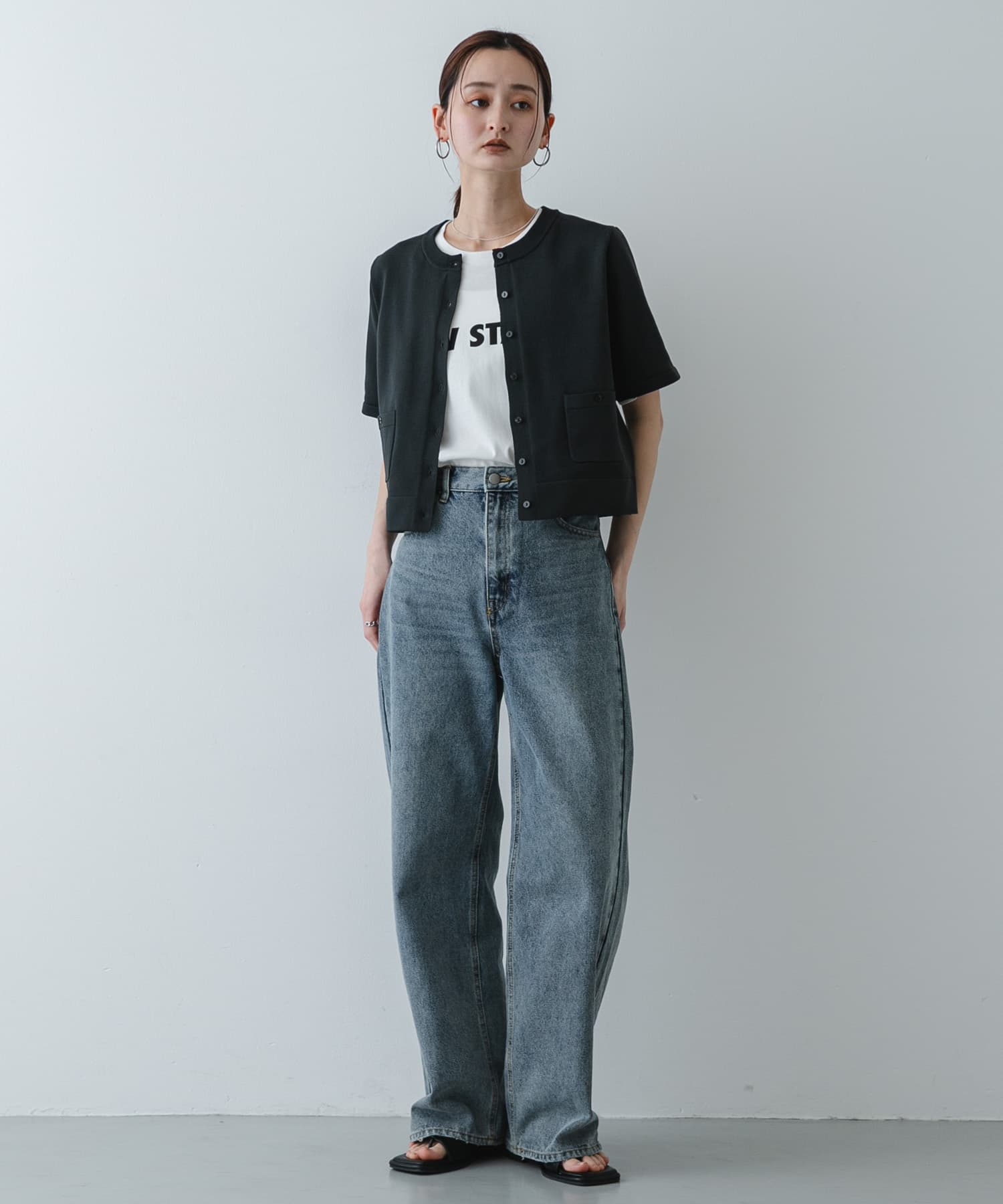 身長：169cm サイズ：one