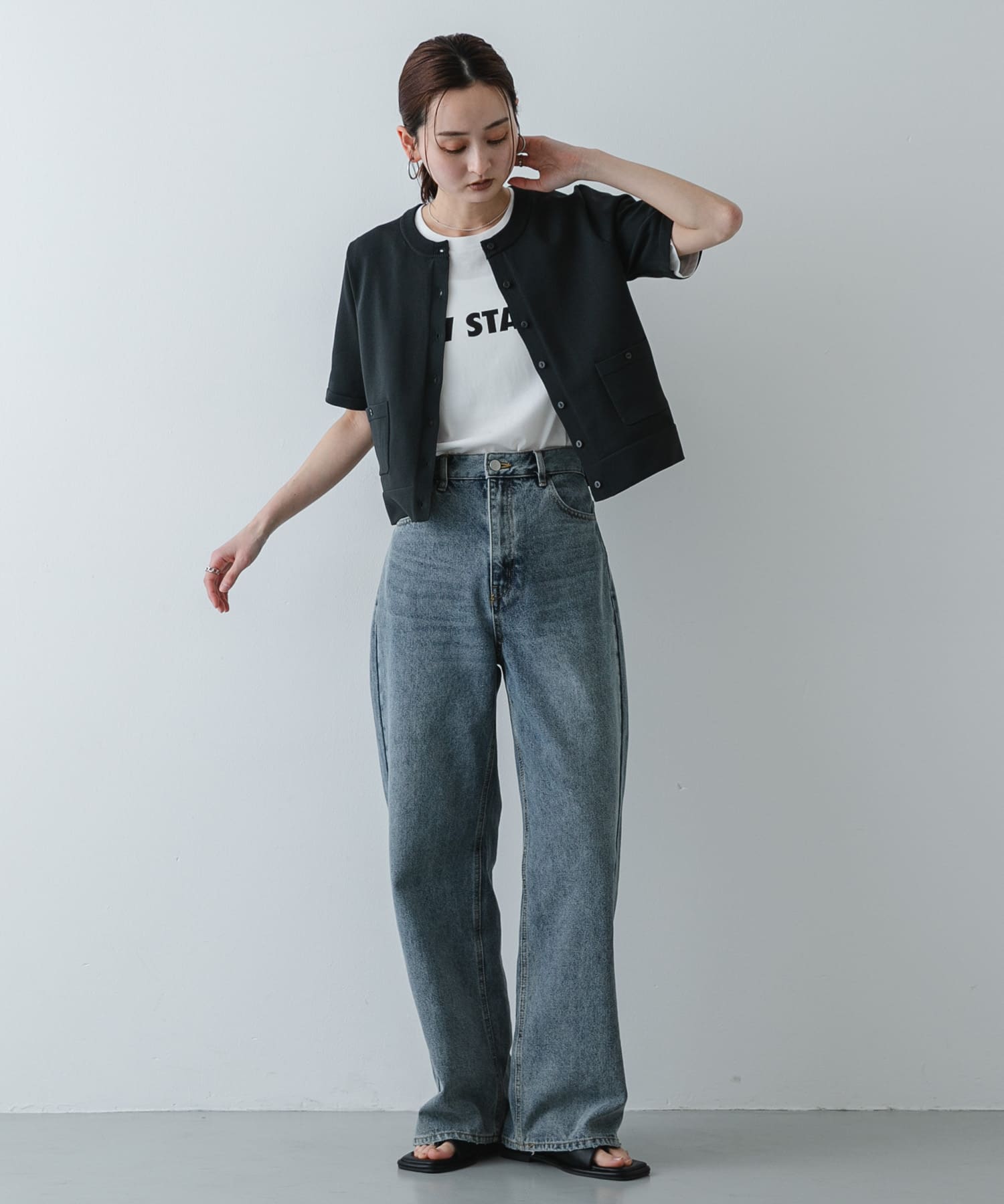 身長：169cm サイズ：one