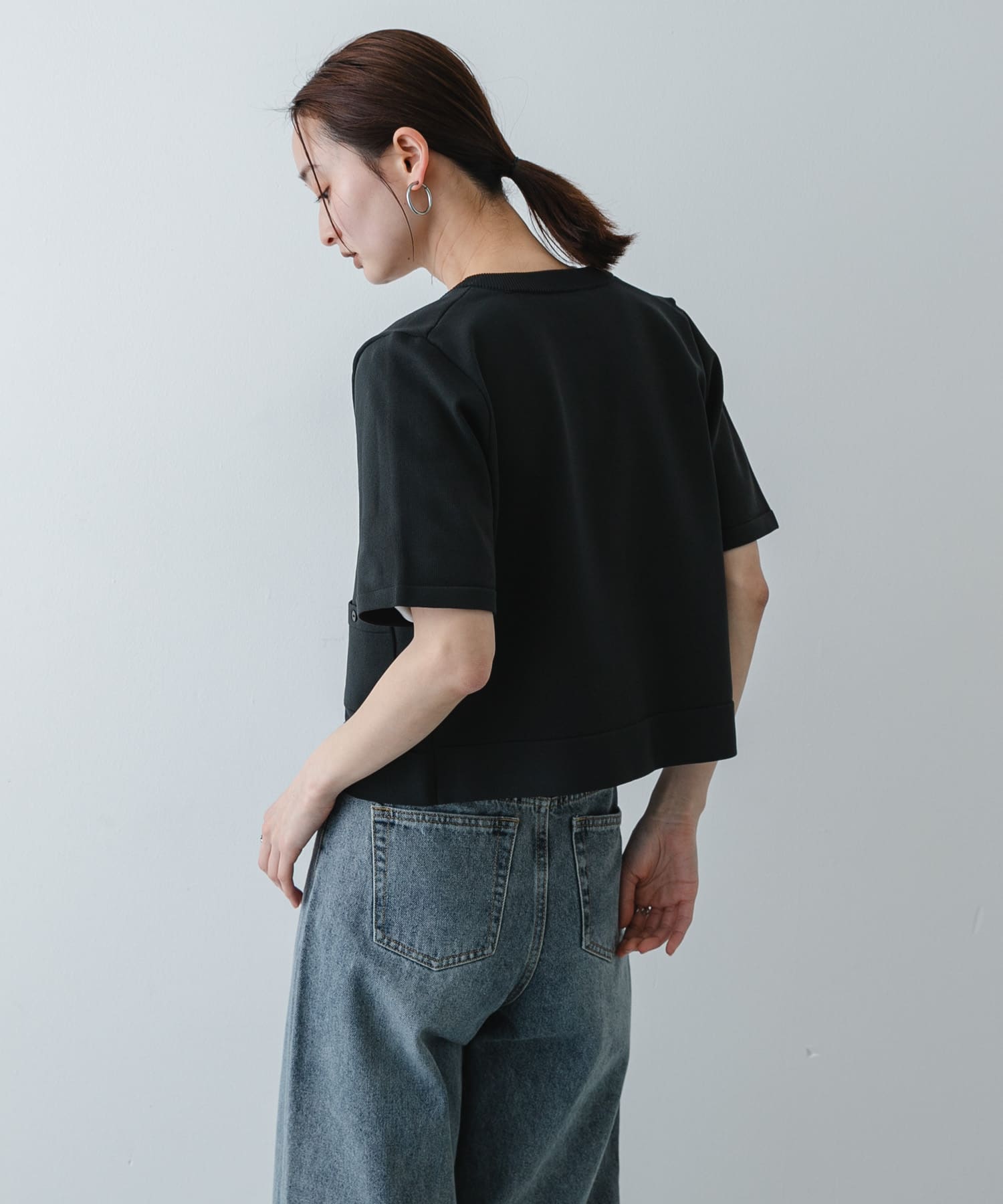 身長：169cm サイズ：one