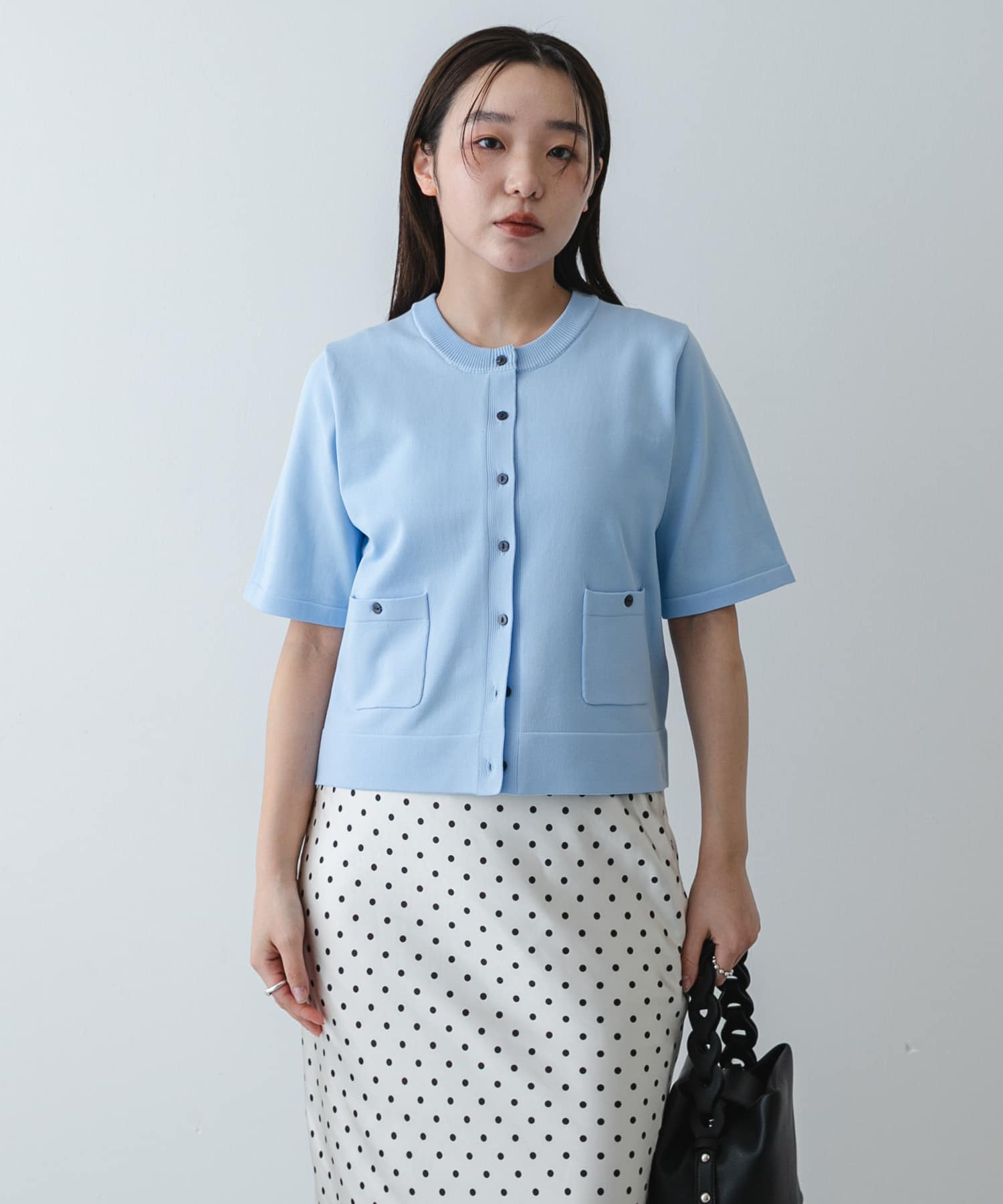 身長：158cm サイズ：one