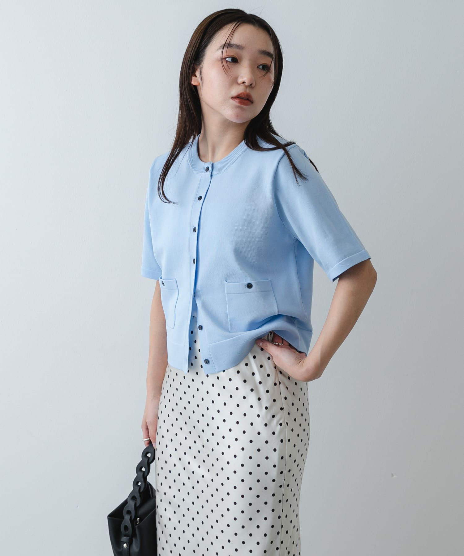 身長：158cm サイズ：one