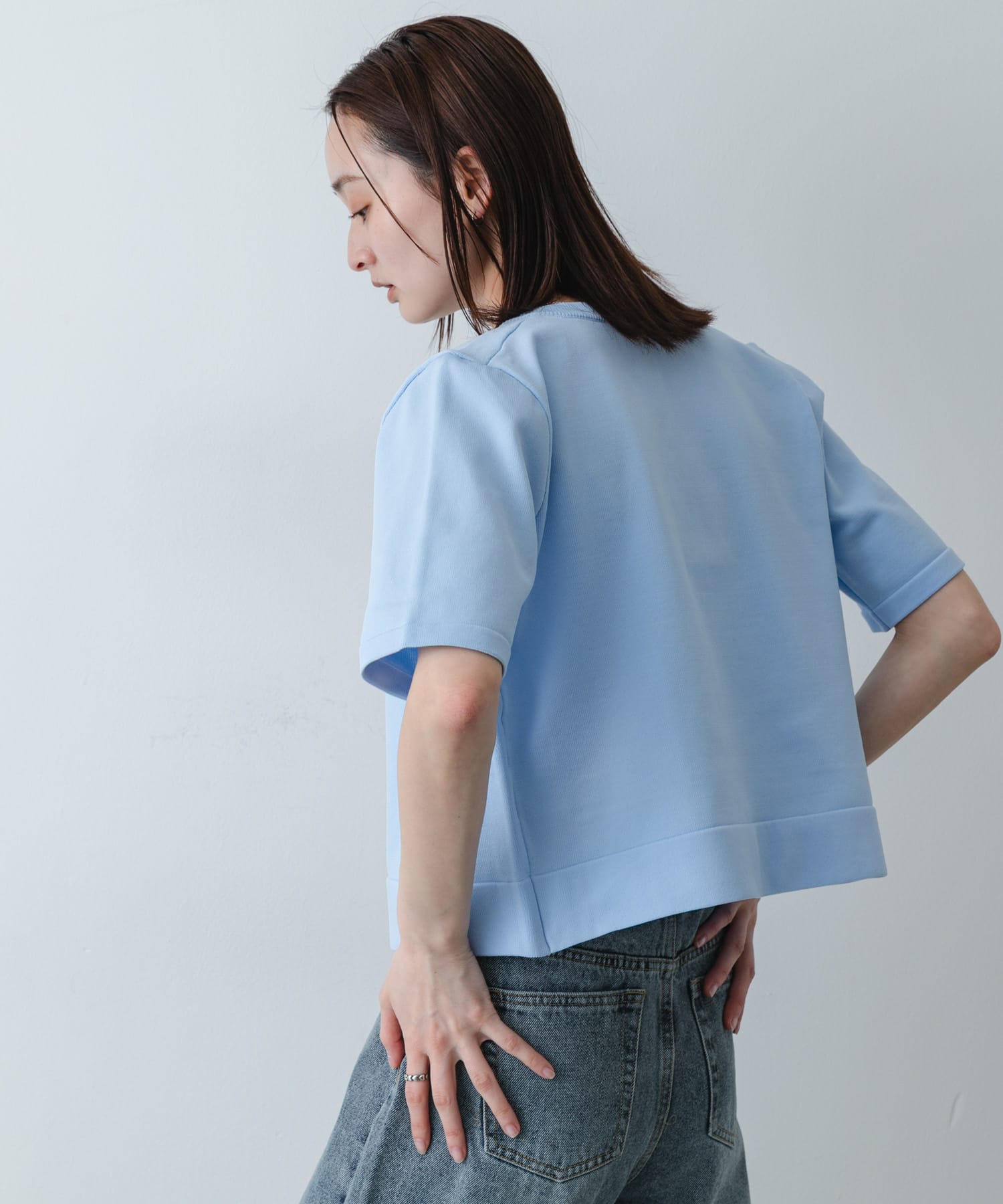 身長：169cm サイズ：one