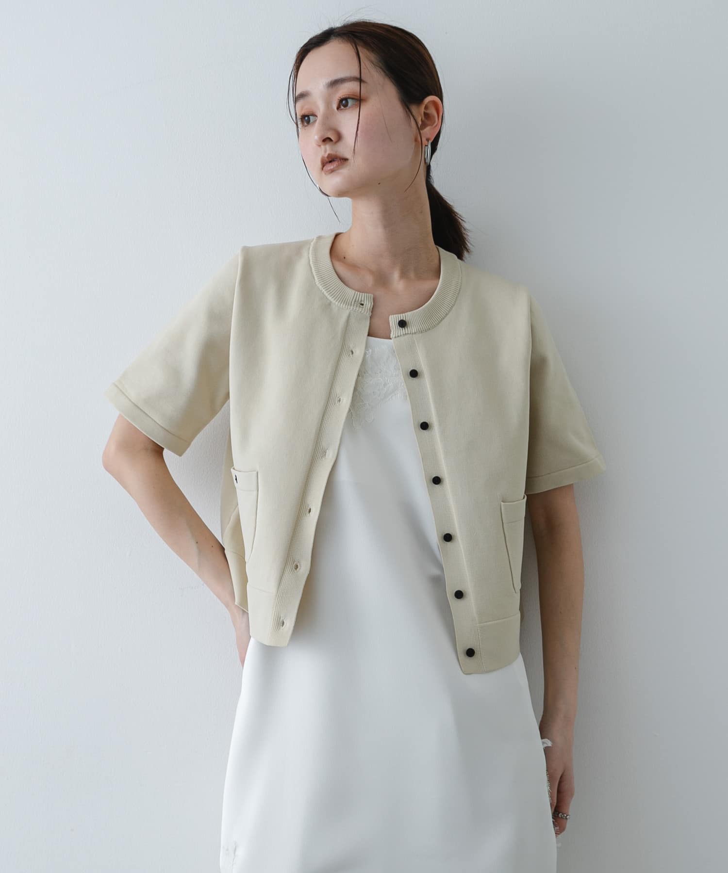 身長：169cm サイズ：one