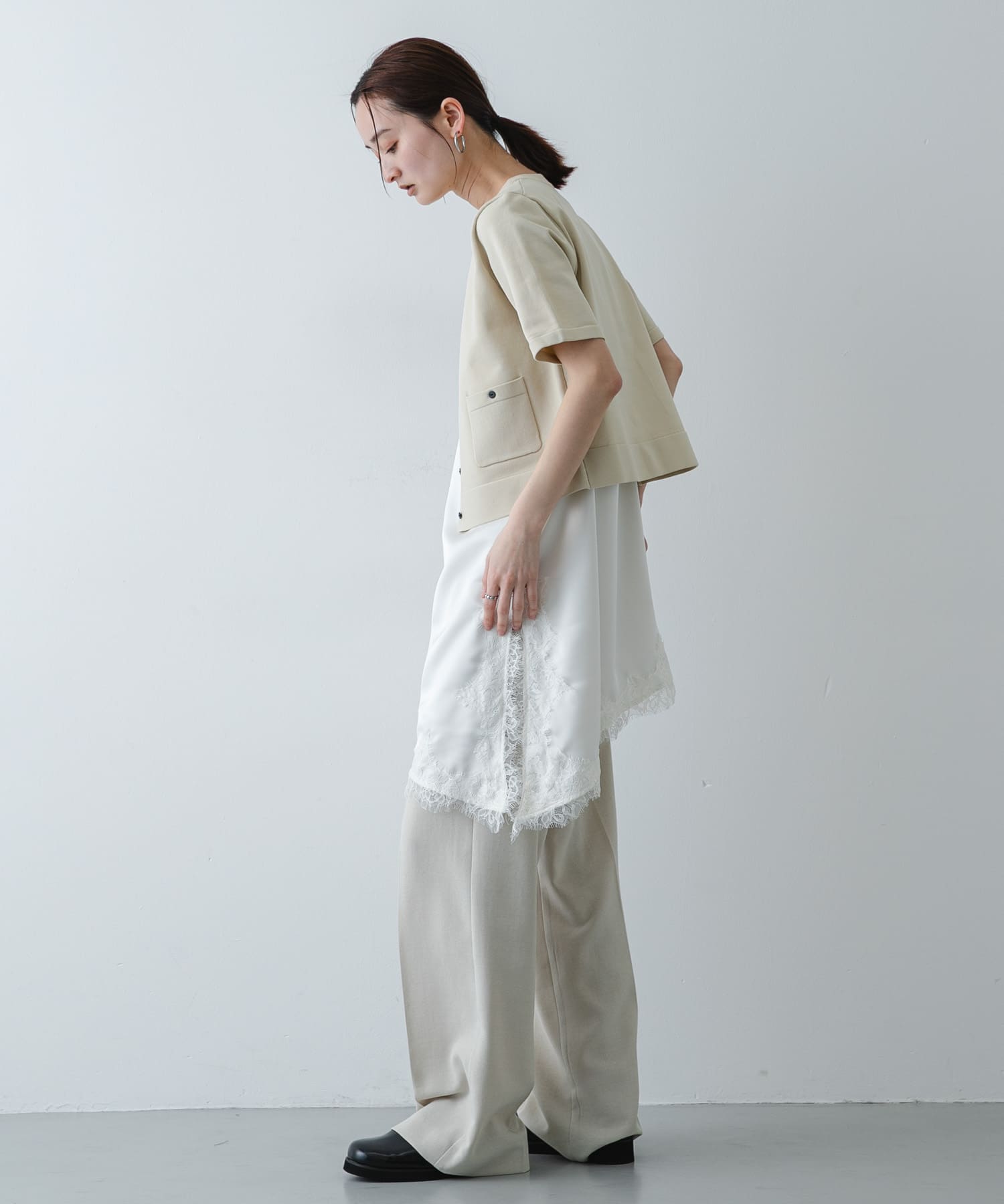 身長：169cm サイズ：one