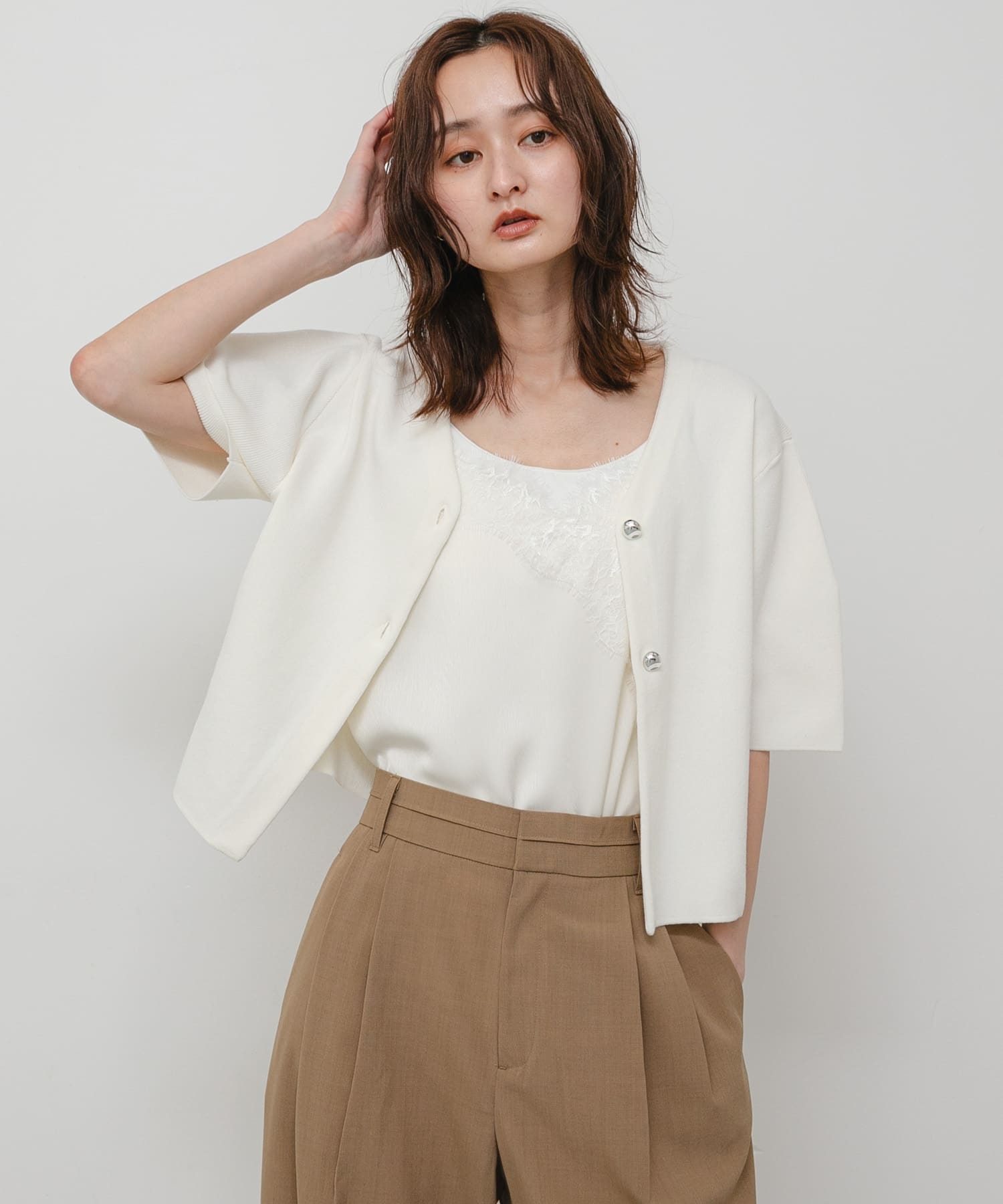 身長：169cm サイズ：one
