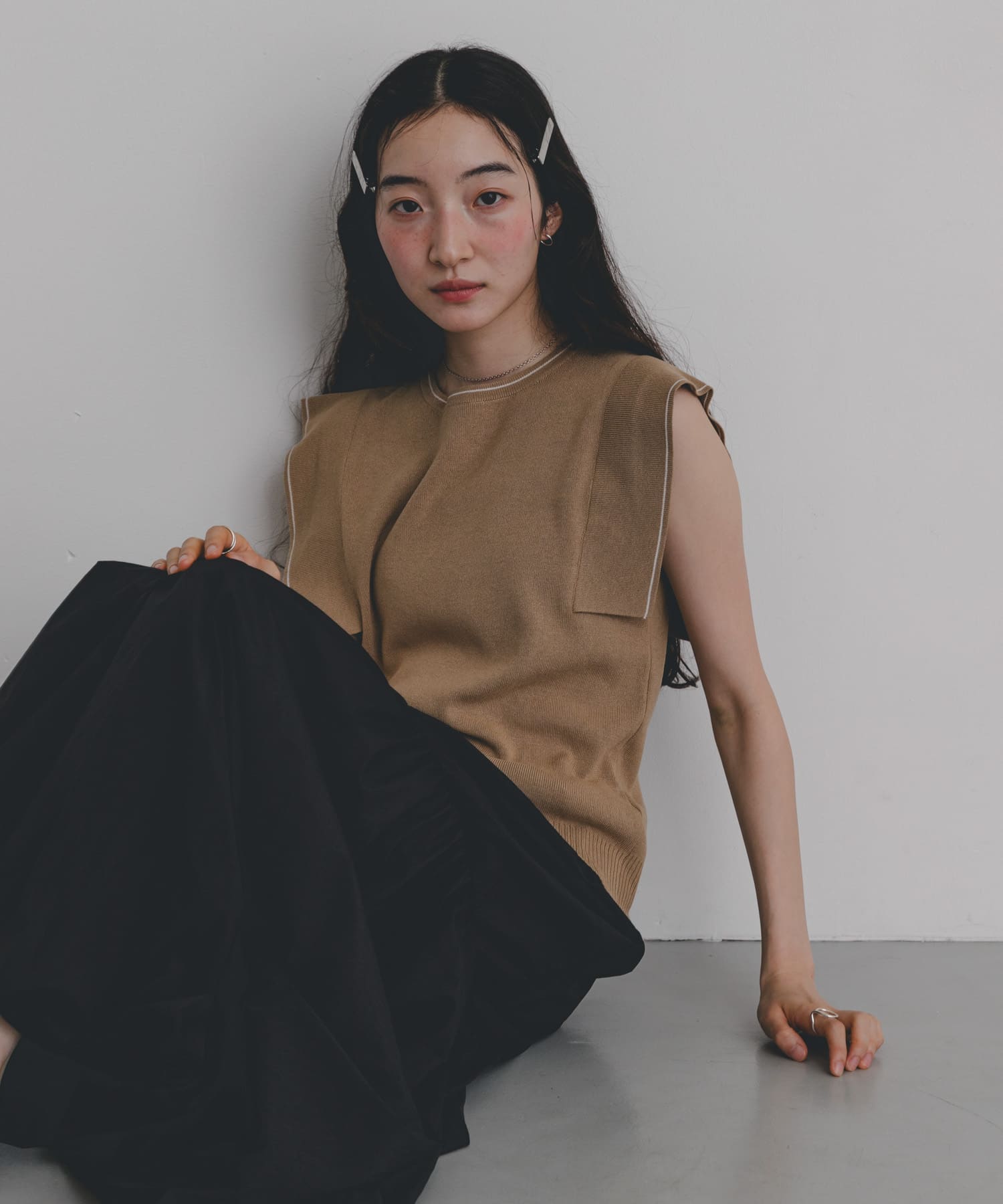 身長：164cm サイズ：one