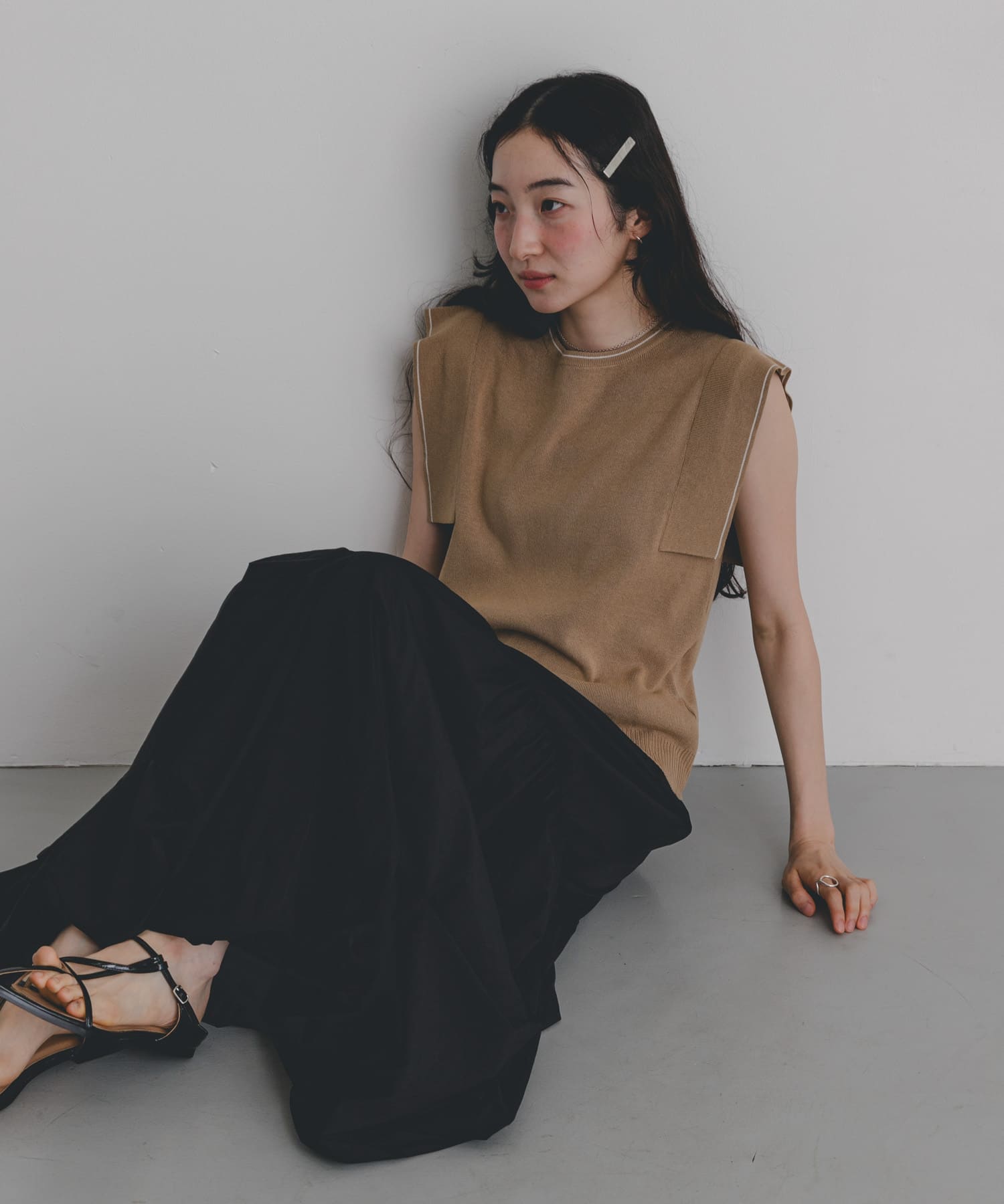 身長：164cm サイズ：one