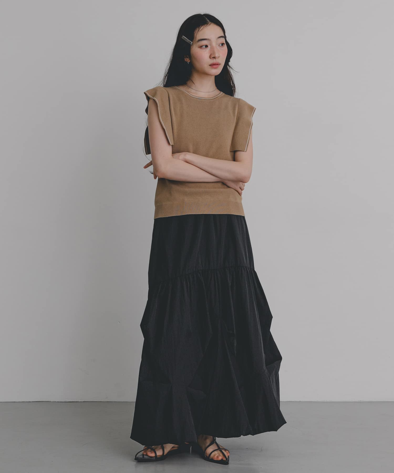 身長：164cm サイズ：one