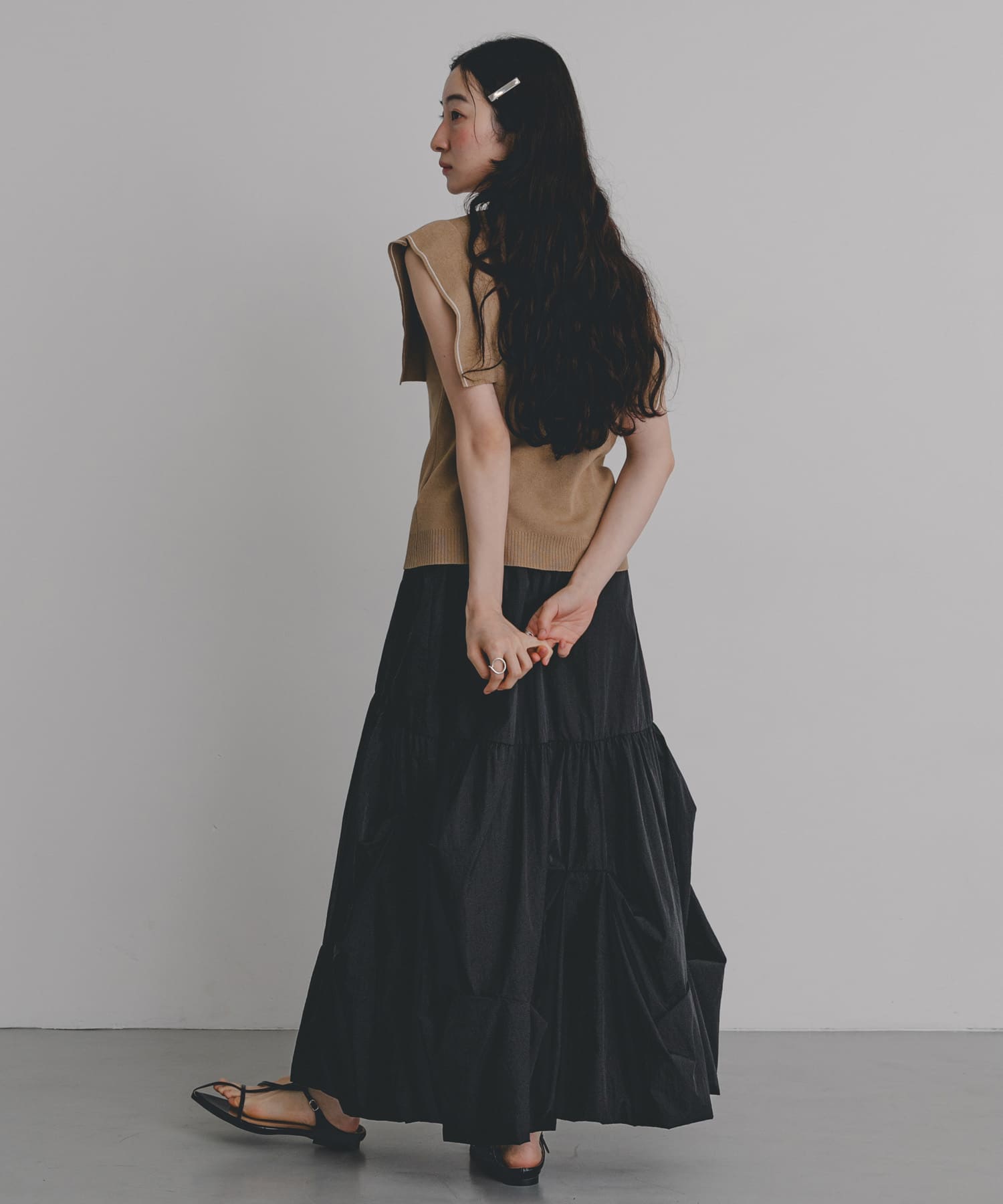 身長：164cm サイズ：one