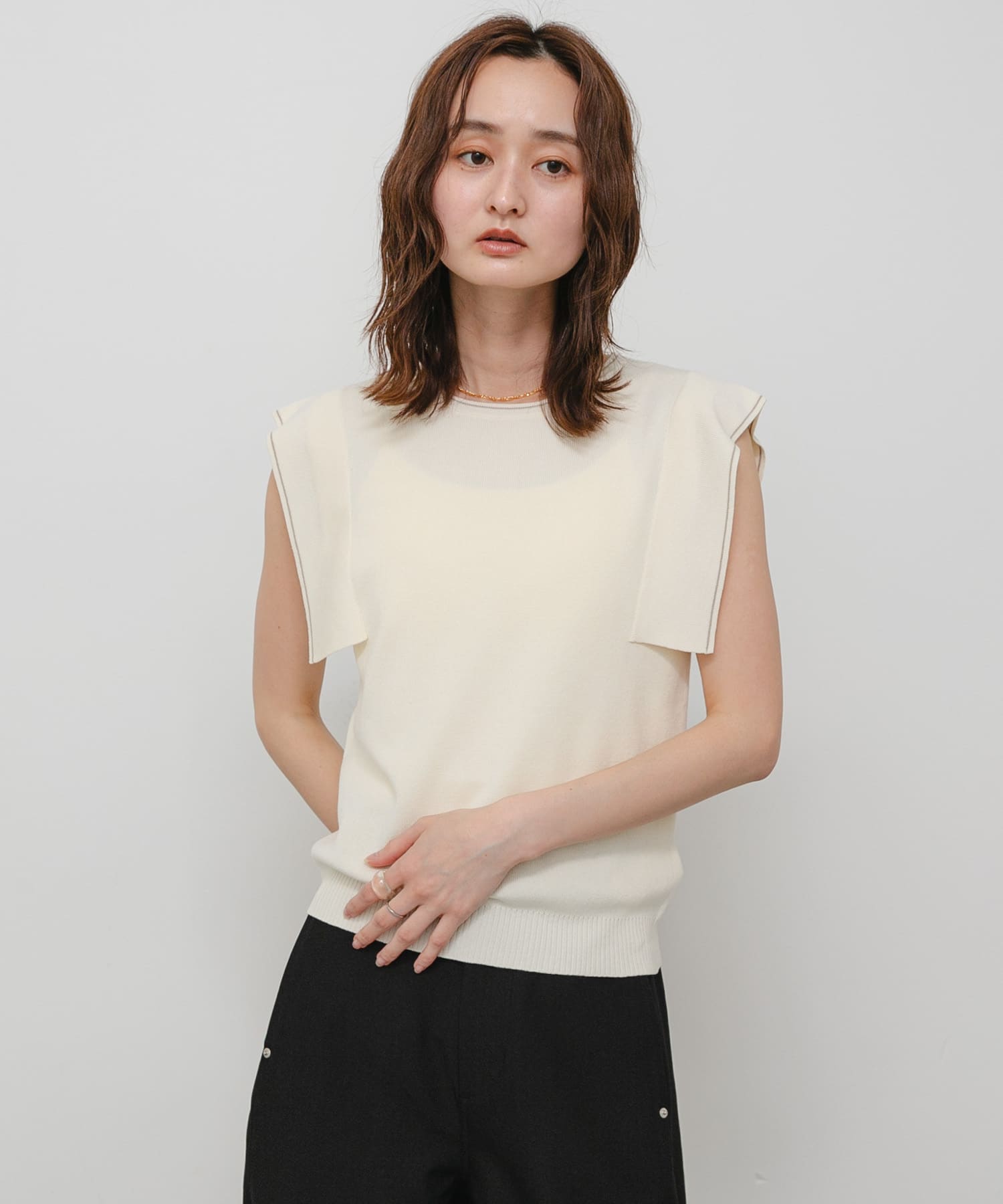 身長：169cm サイズ：one
