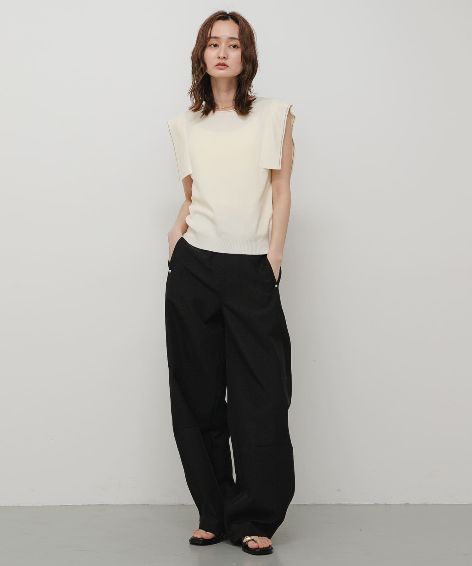 身長：169cm サイズ：one
