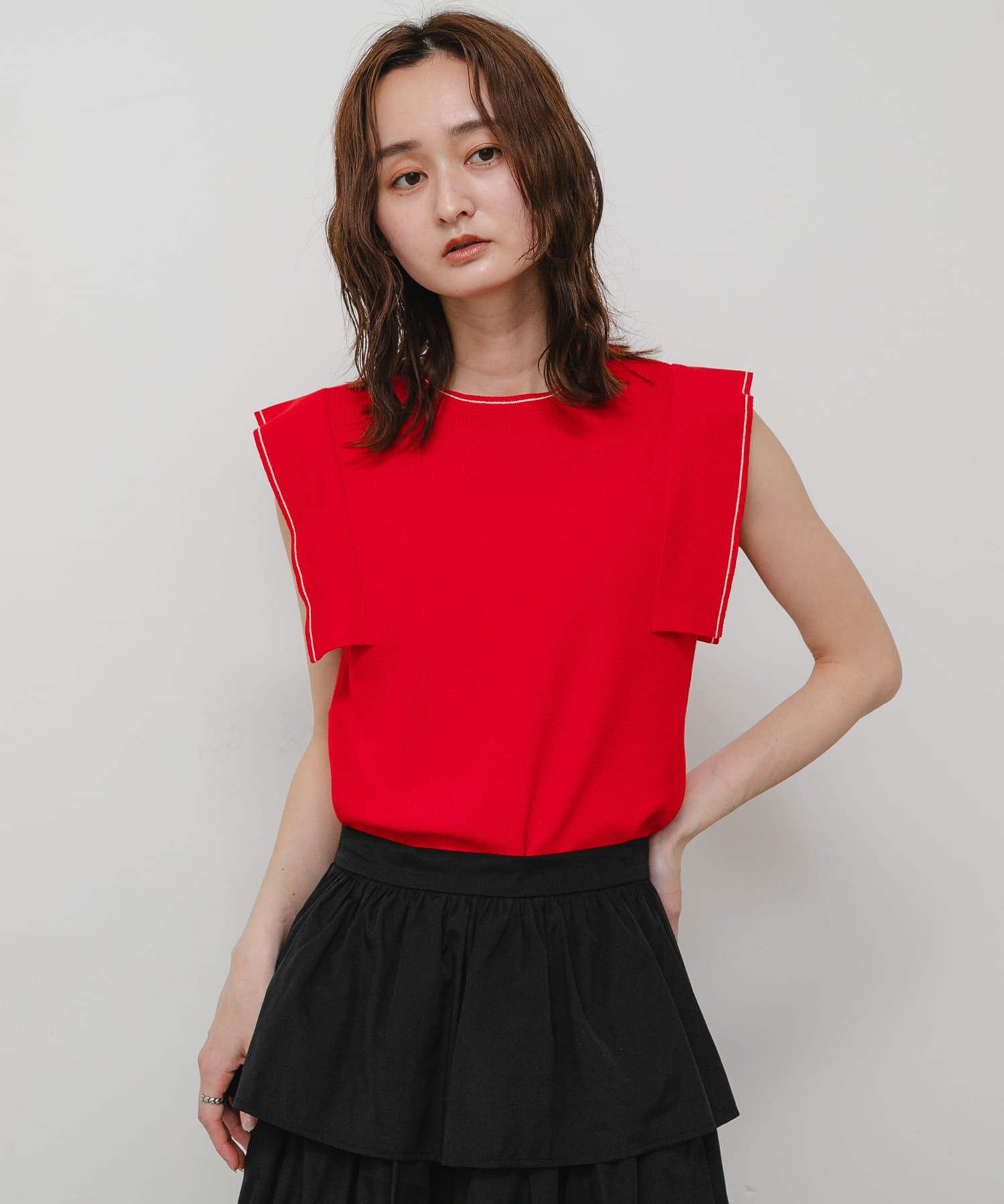 身長：169cm サイズ：one