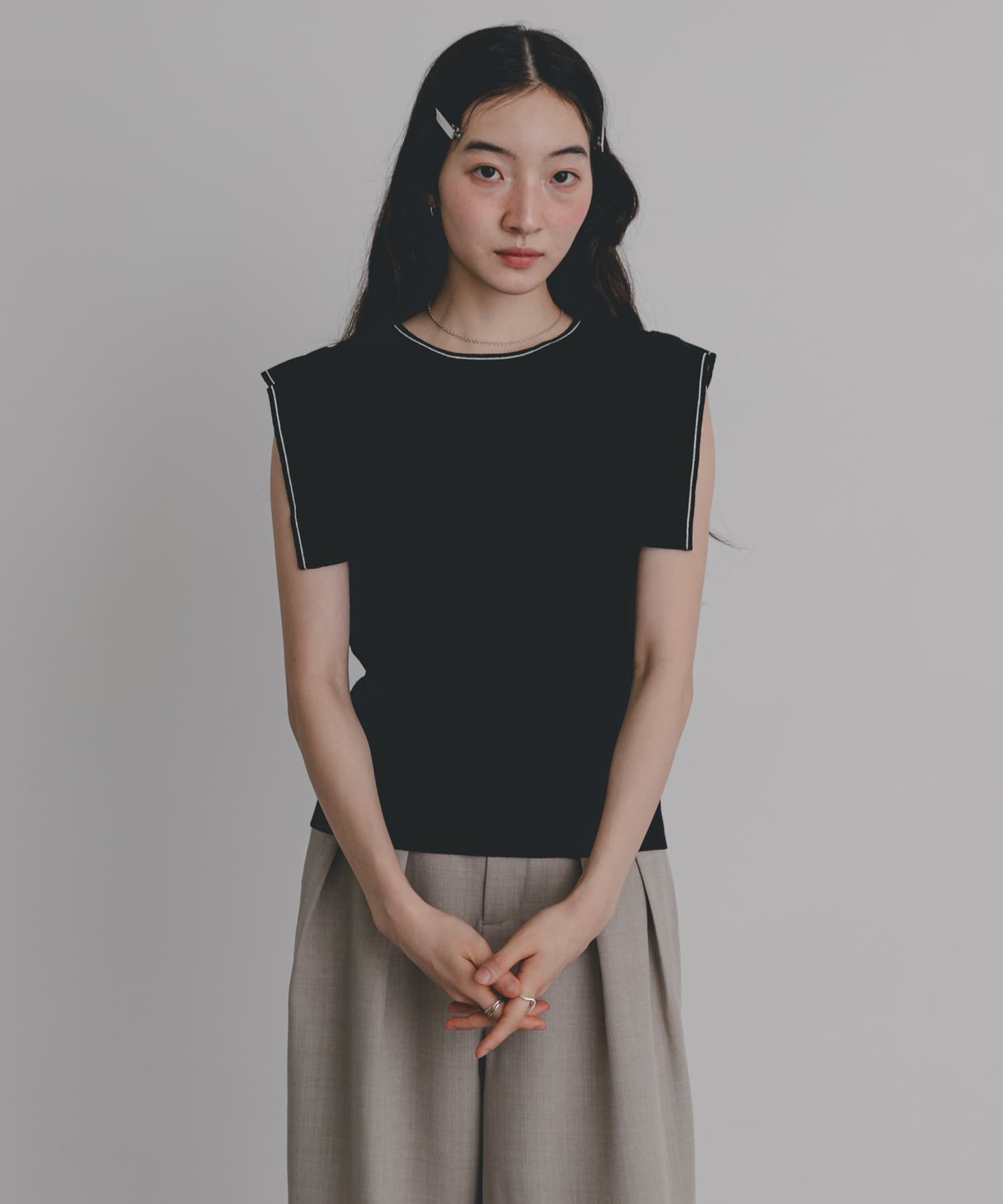 身長：164cm サイズ：one