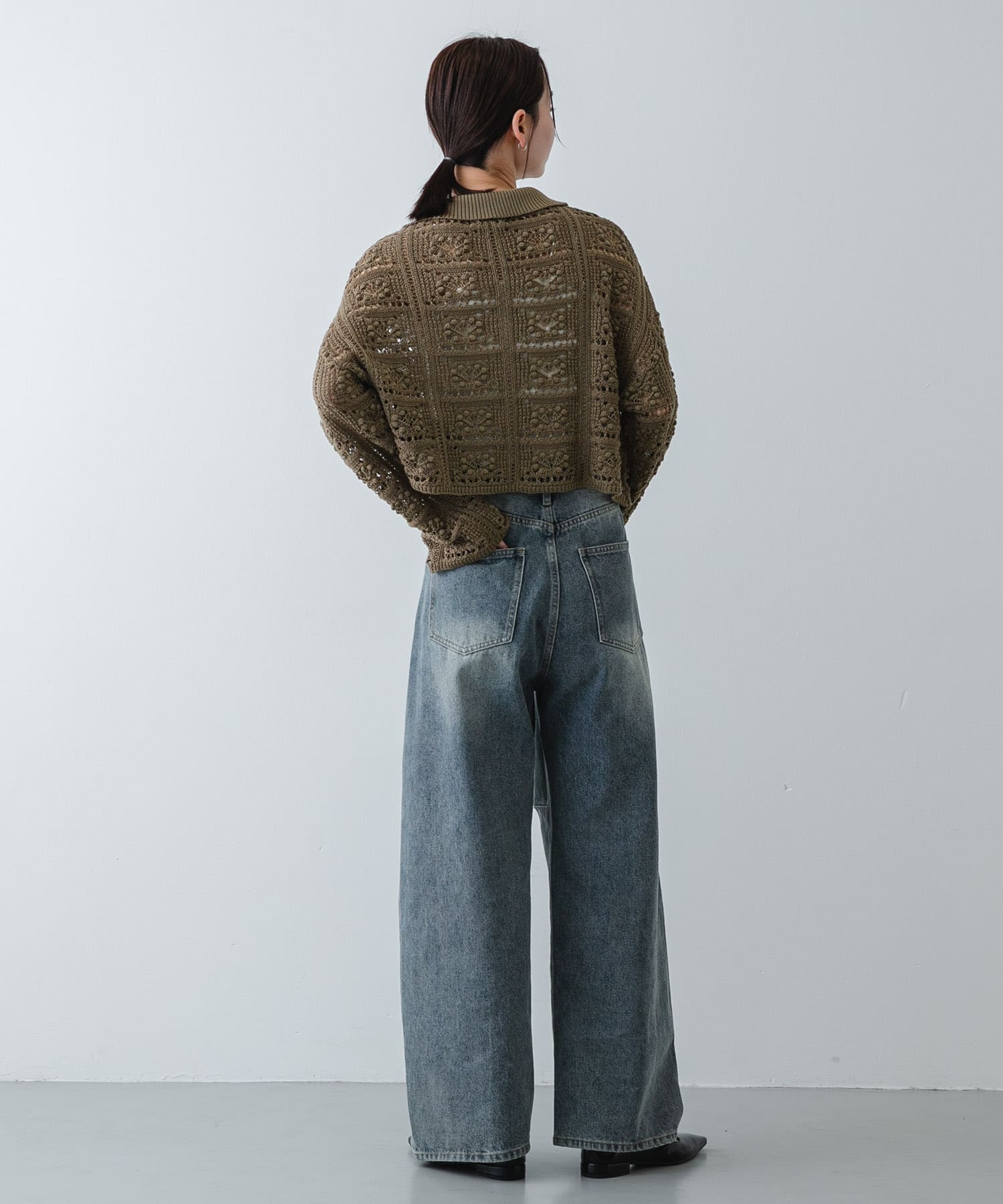身長：169cm サイズ：one