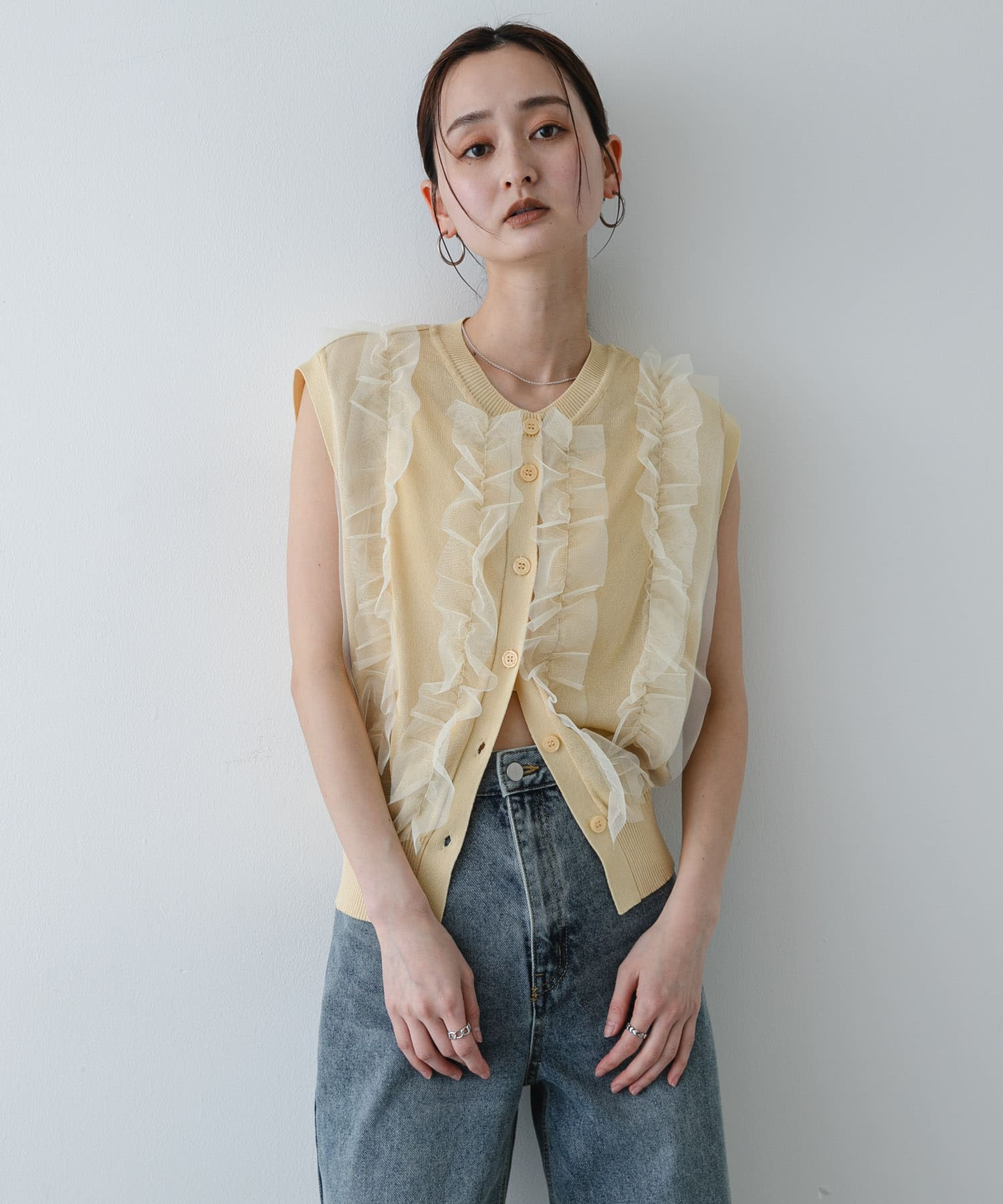 身長：169cm サイズ：one