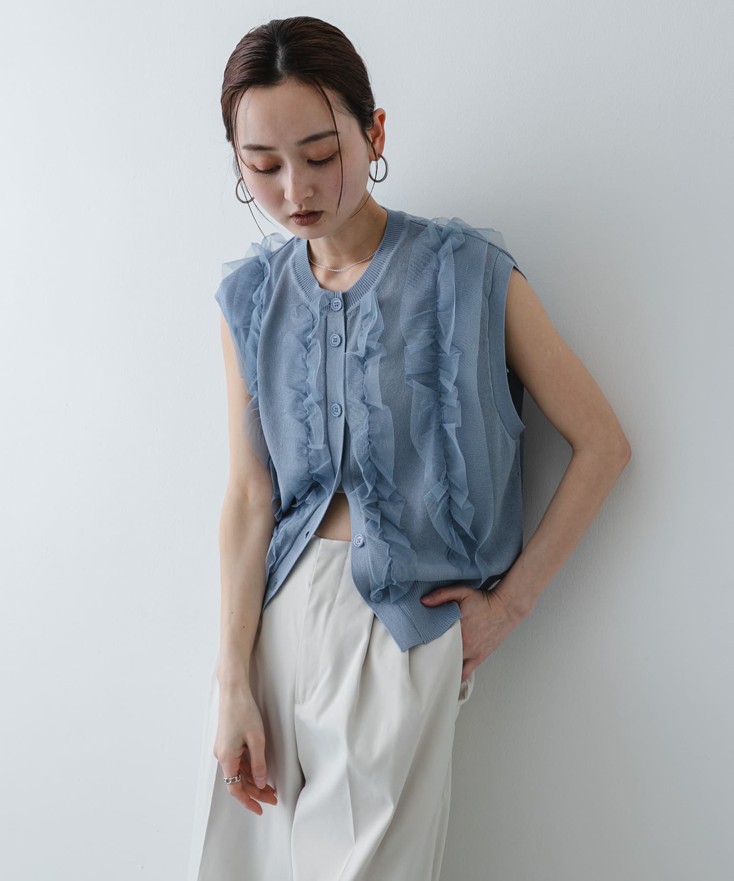身長：169cm サイズ：one