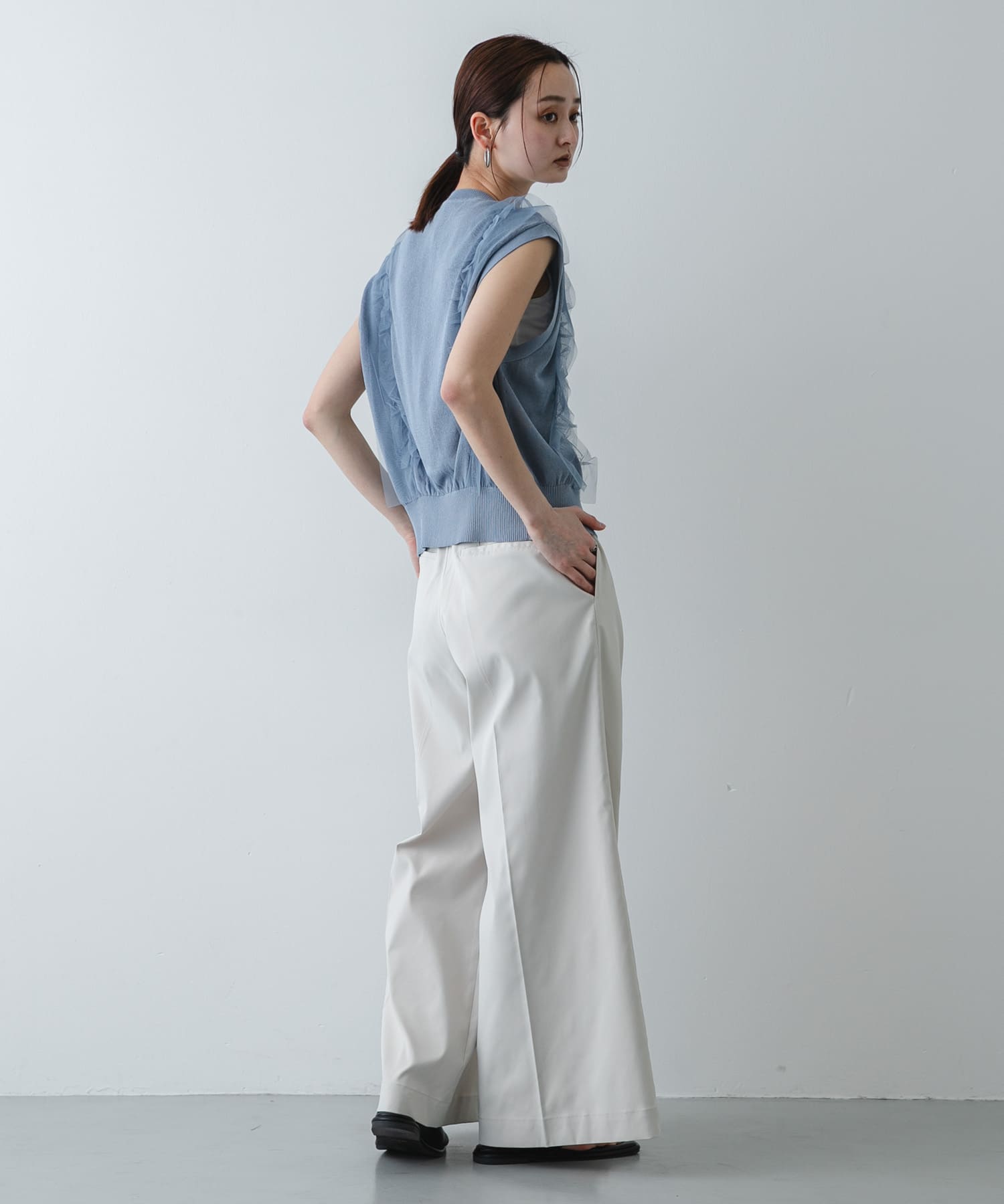 身長：169cm サイズ：one