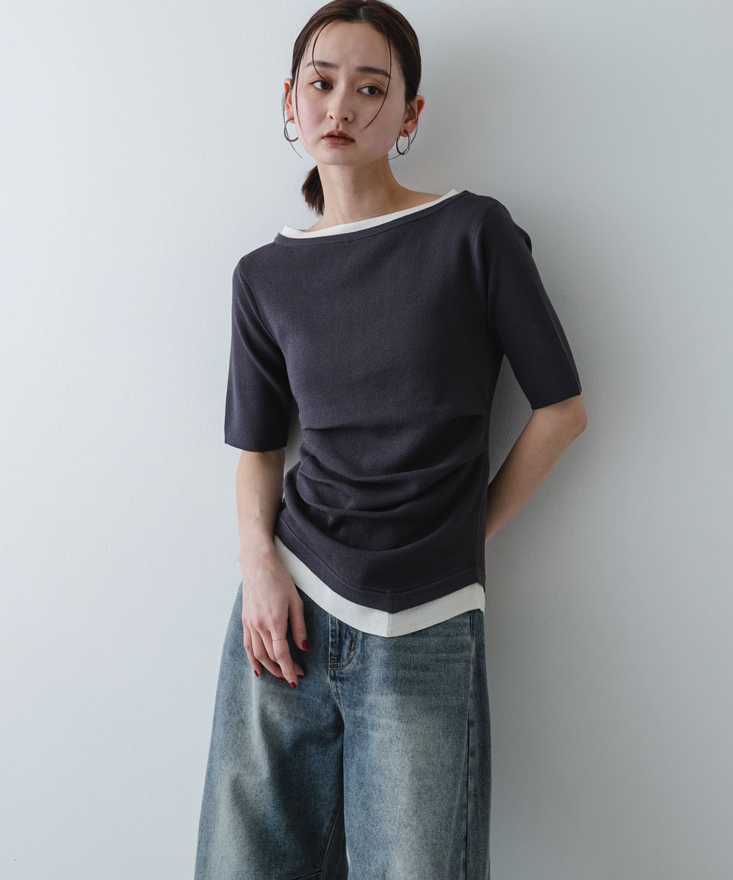 身長：169cm サイズ：one