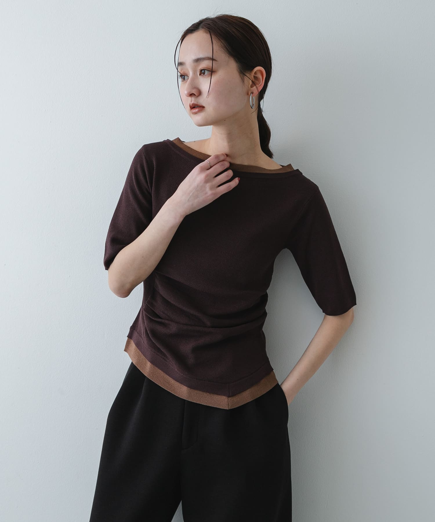 身長：169cm サイズ：one