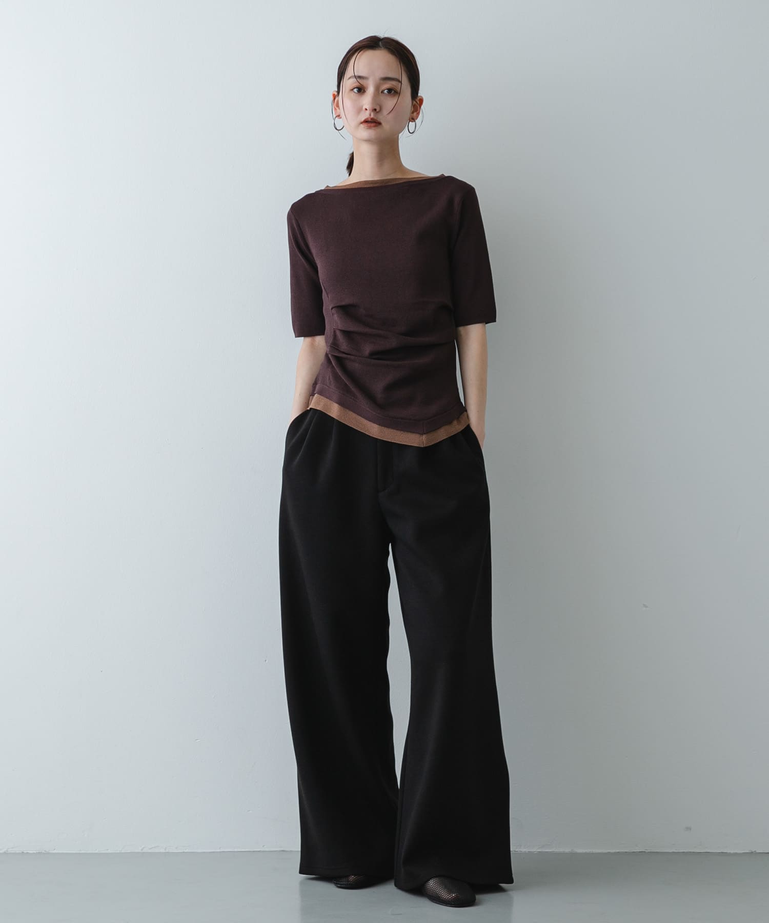 身長：169cm サイズ：one