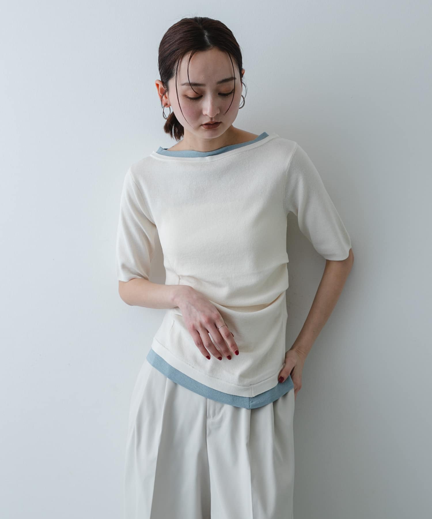 身長：169cm サイズ：one