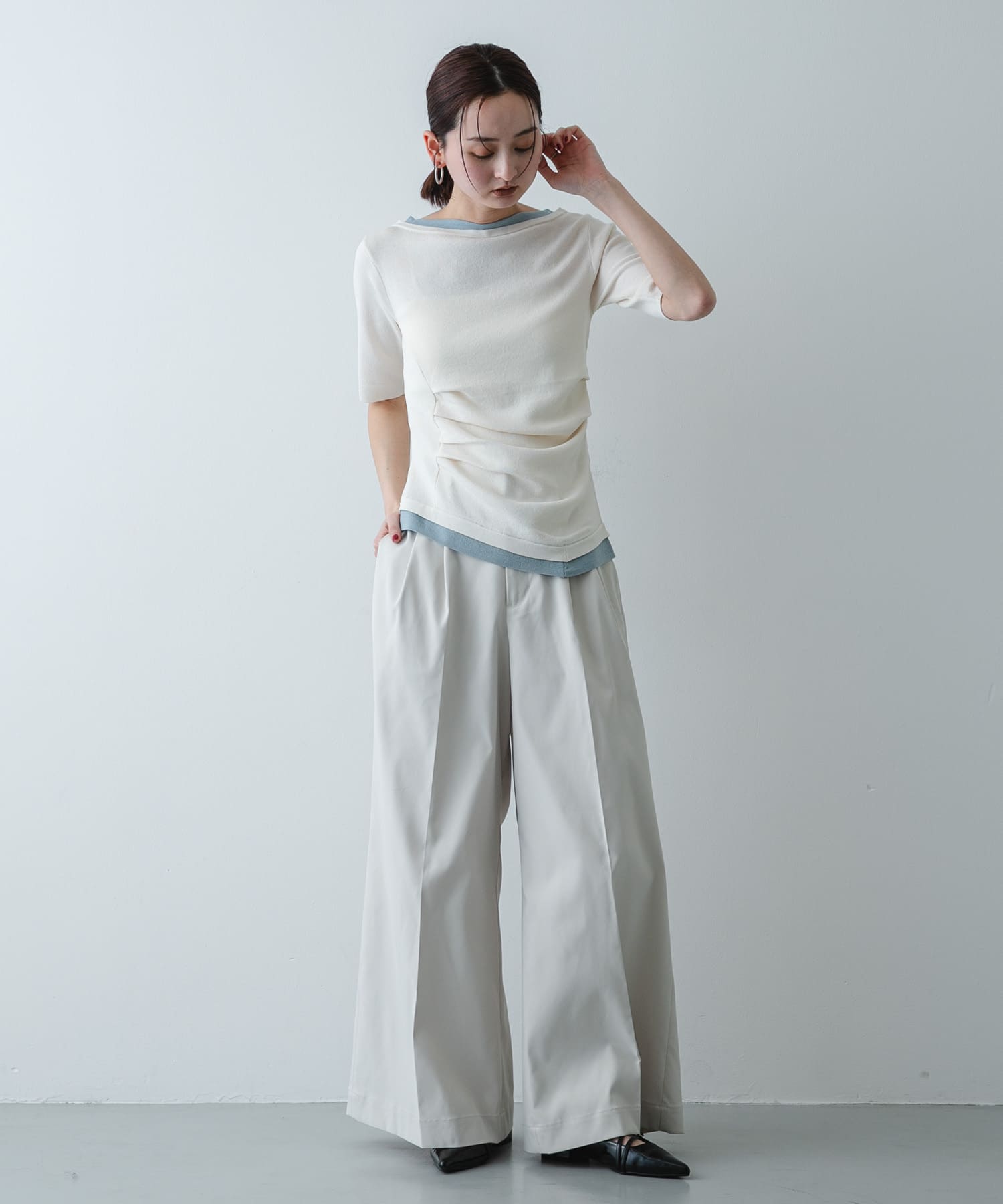 身長：169cm サイズ：one