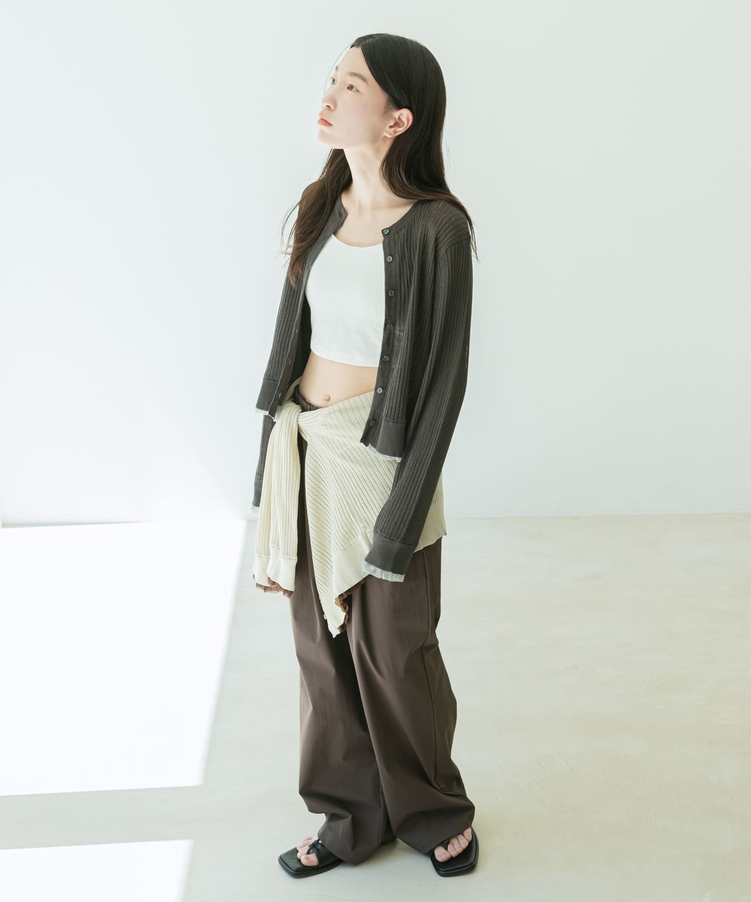 身長：162cm サイズ：one