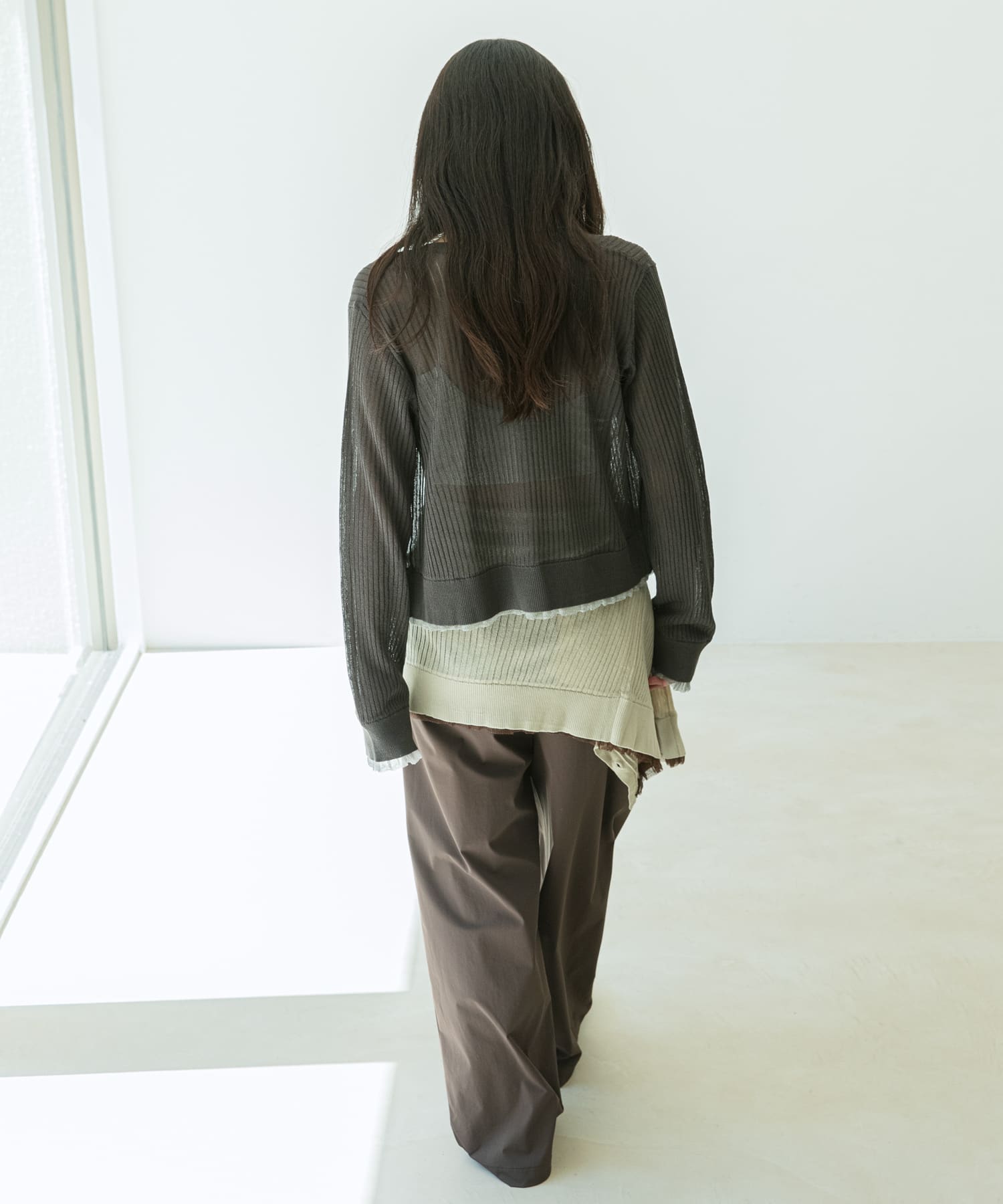 身長：162cm サイズ：one