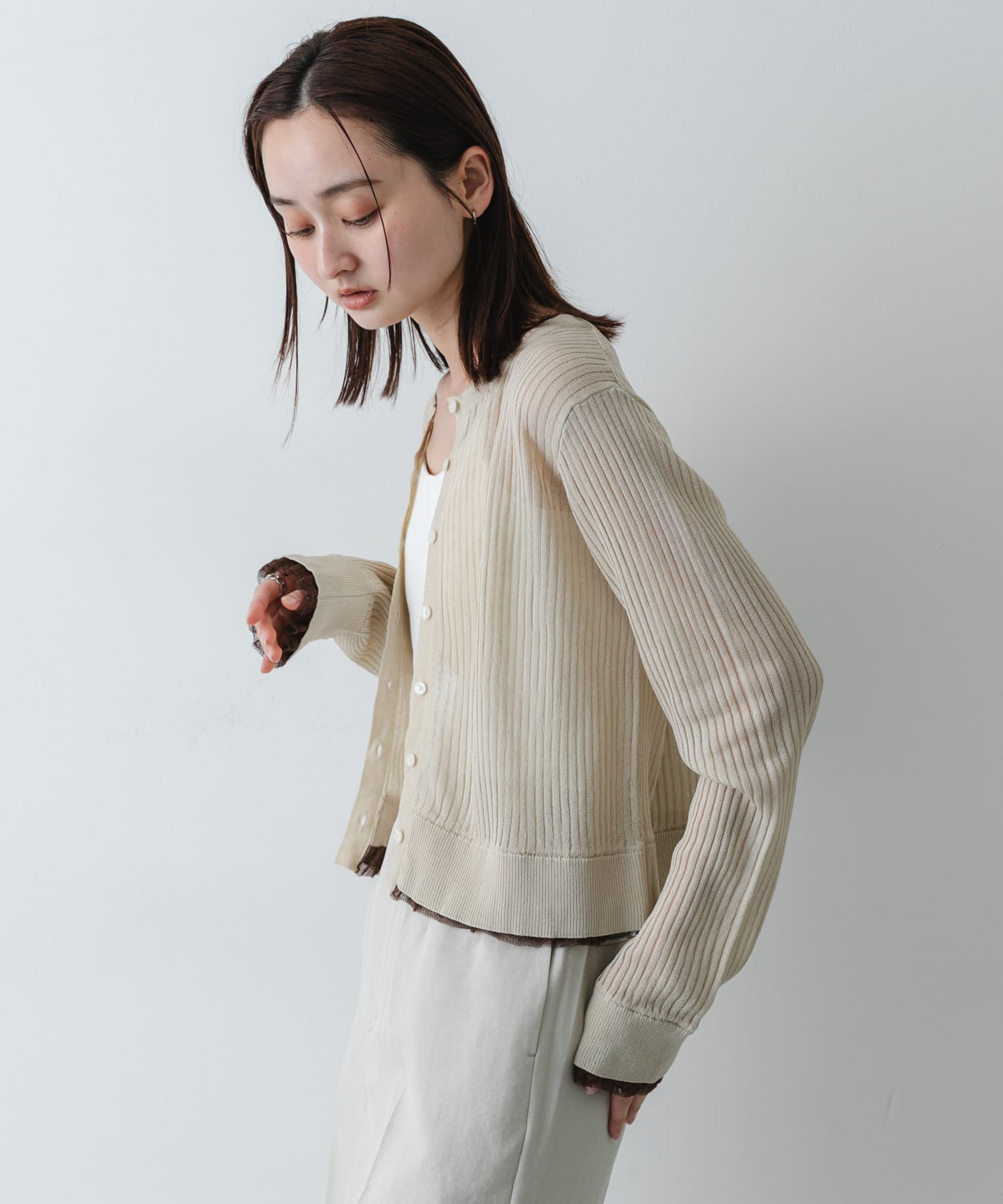 身長：169cm サイズ：one