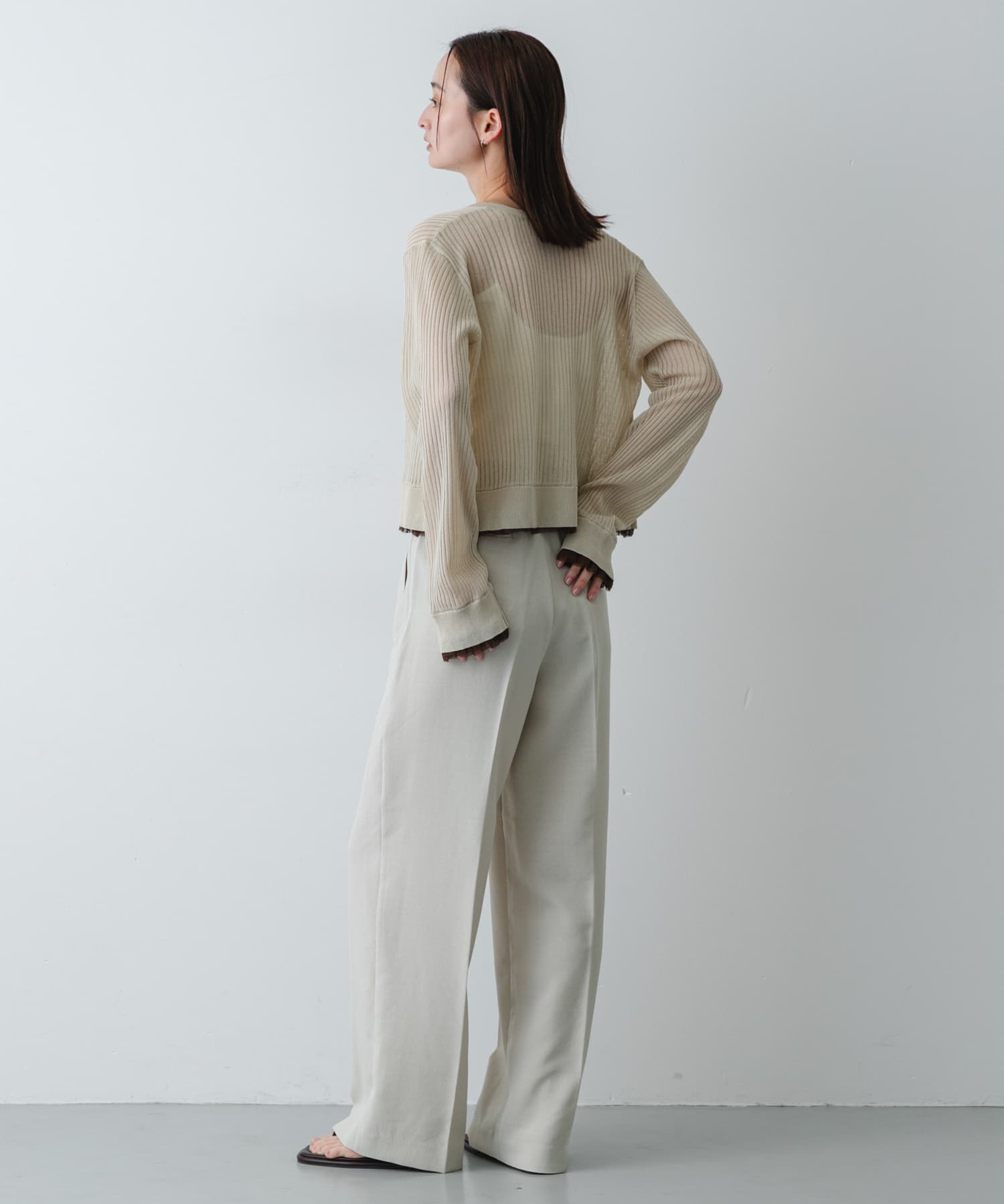 身長：169cm サイズ：one