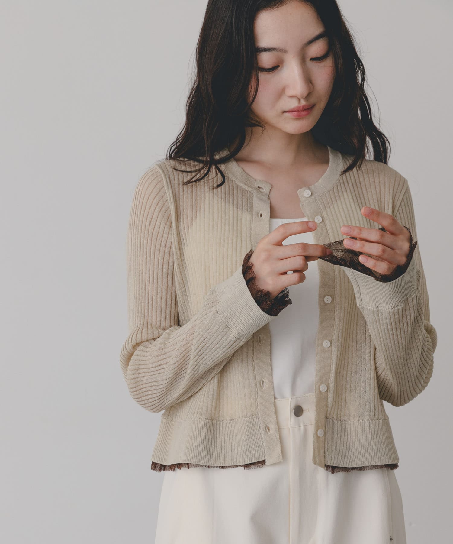 身長：164cm サイズ：one