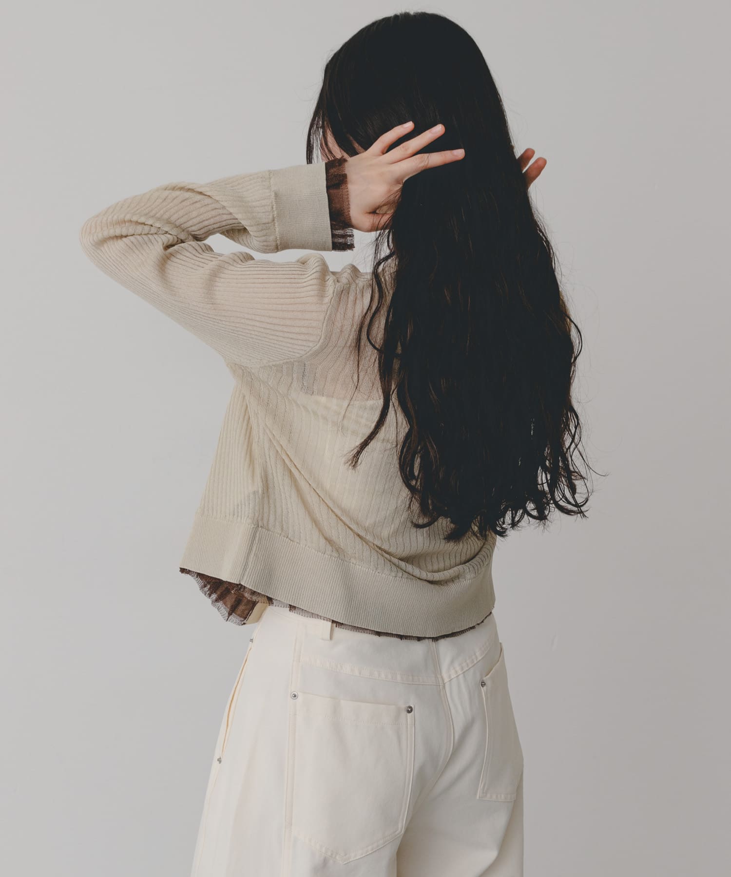 身長：164cm サイズ：one
